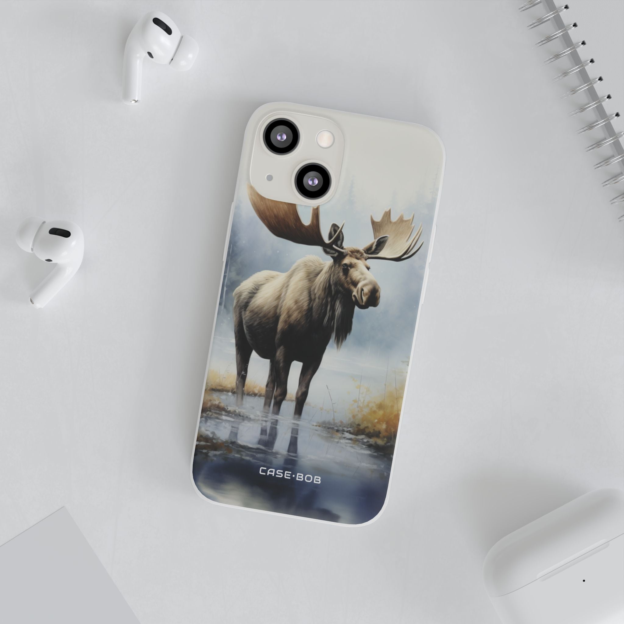 Moose Reflection iPhone 13 mini Case - Soft