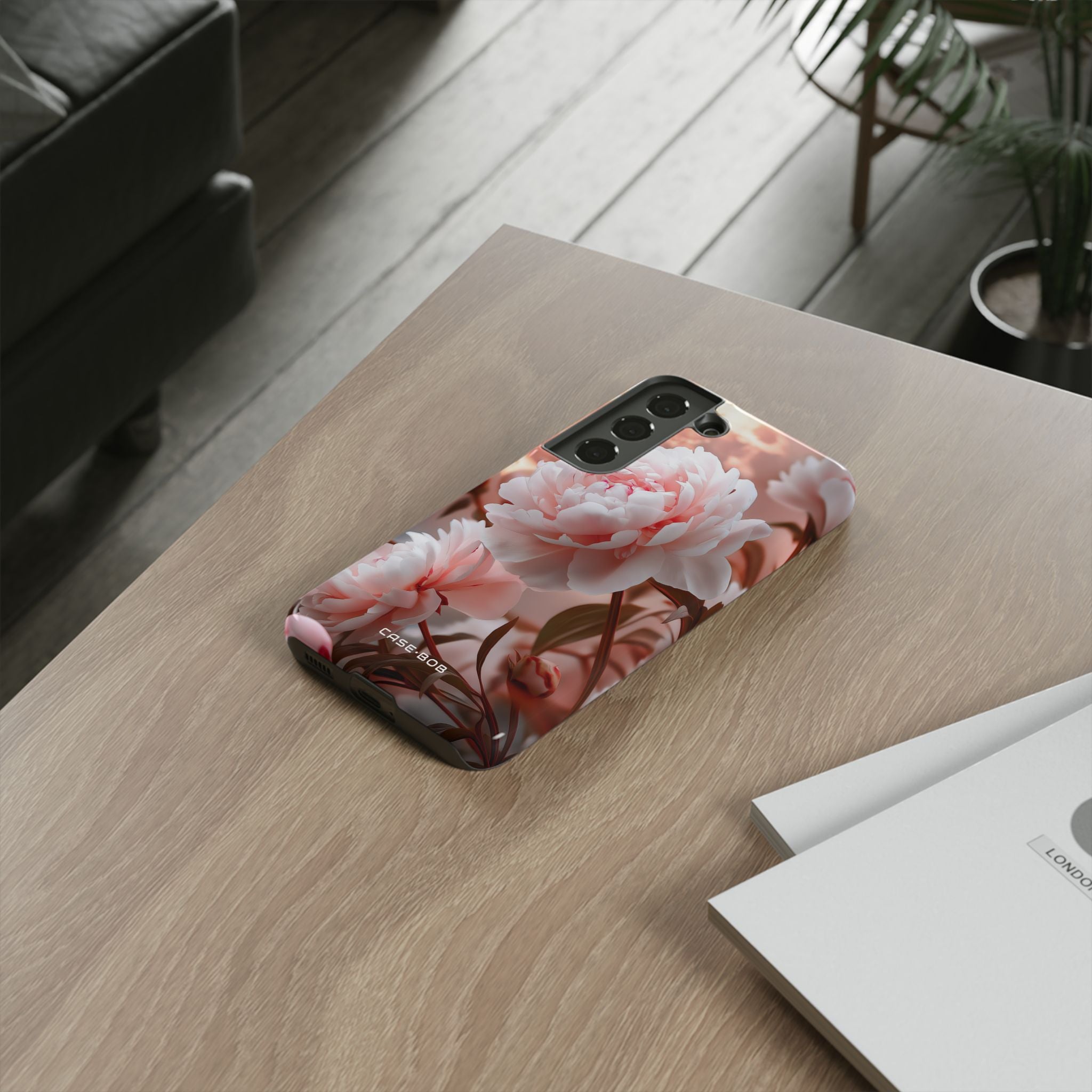 Peony Moonlight Samsung S22 Case - Tough