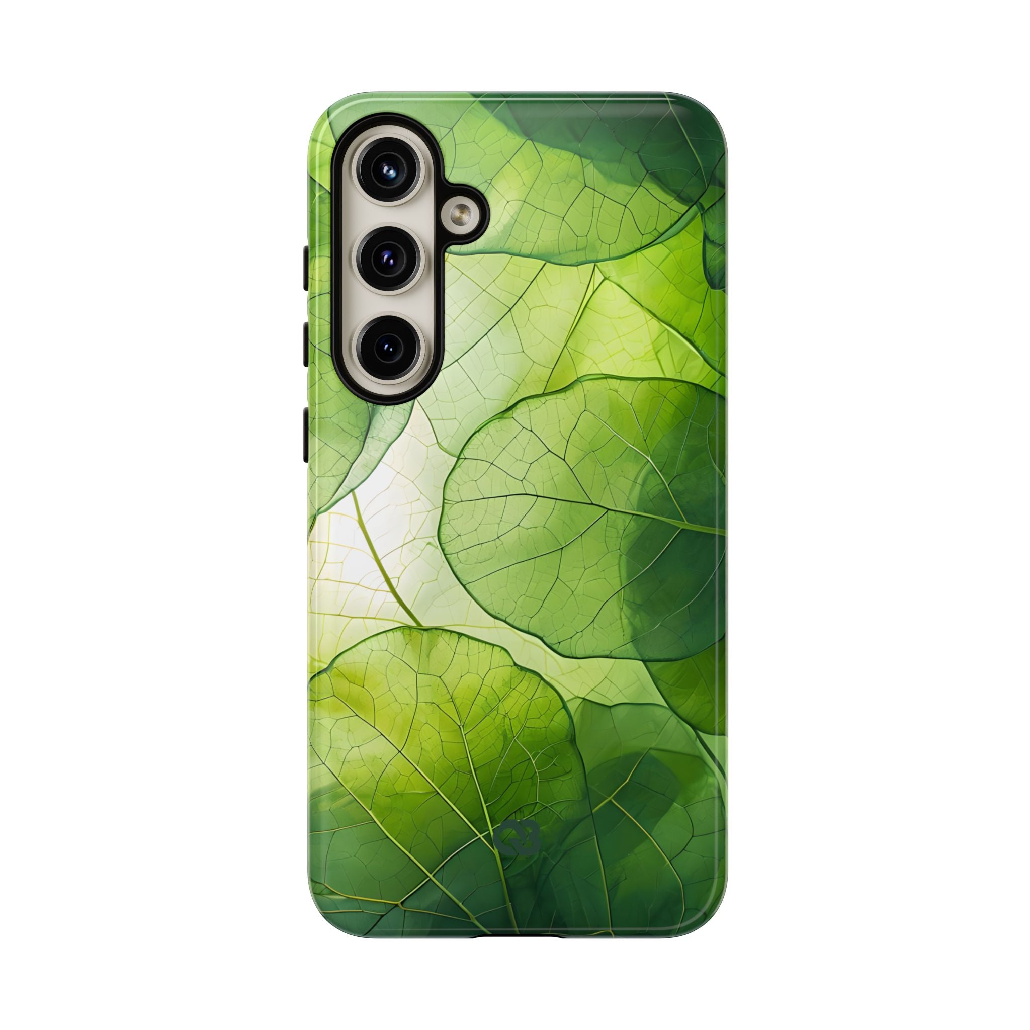 Emerald Leaf Veins · Tough Phone Case for Samsung