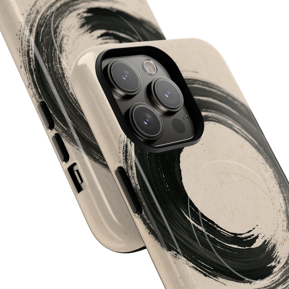 Zen Ensō Circle · Tough 2.0 Magnetic Phone Case for iPhone · Beige
