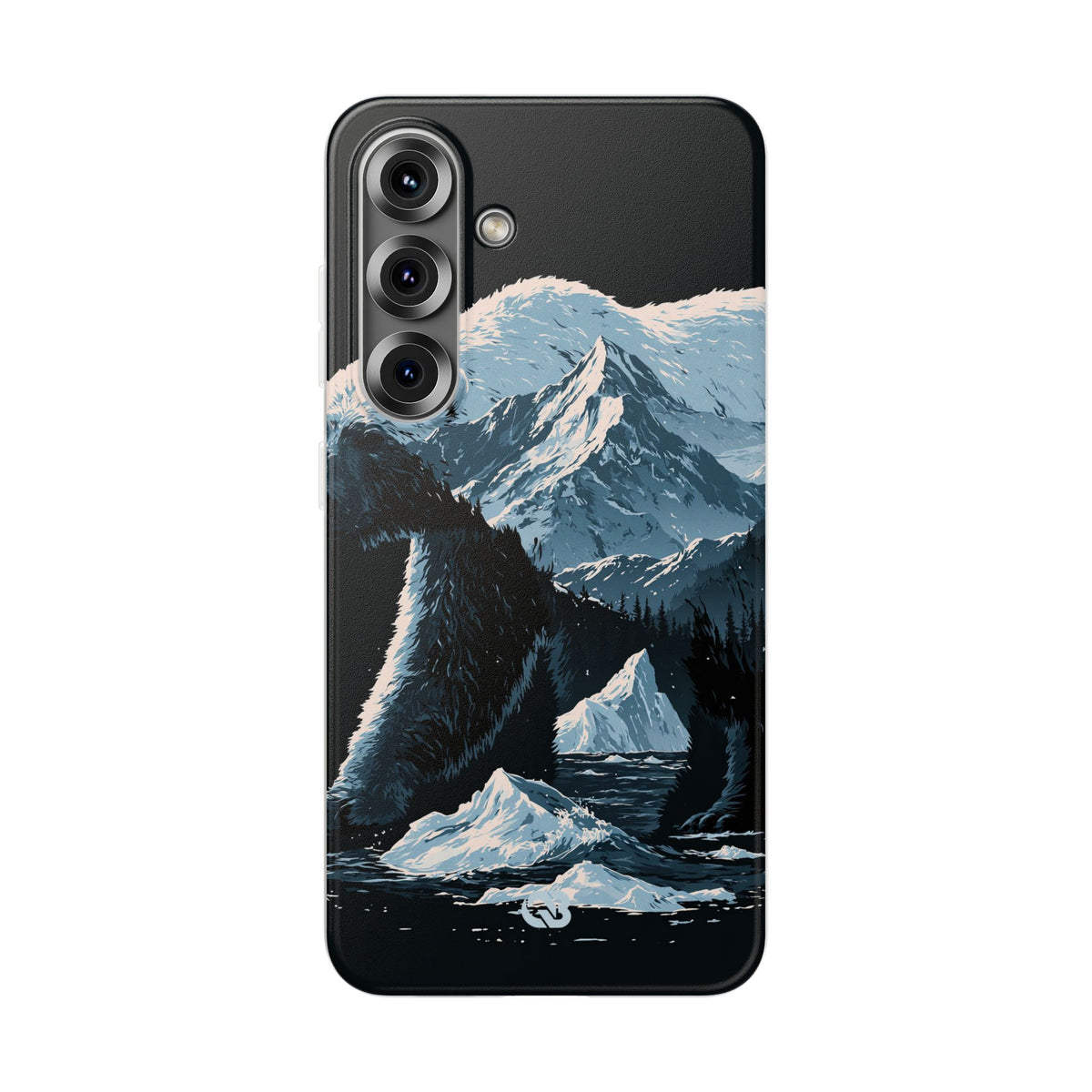 Nordic Arctic Bear · Lite Phone Case for Samsung · Black