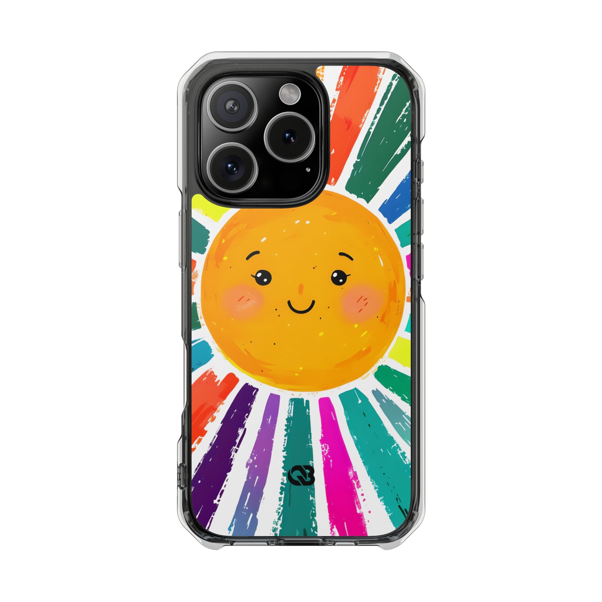 Vibrant Solar Smile · Impact Phone Case for iPhone · Magsafe