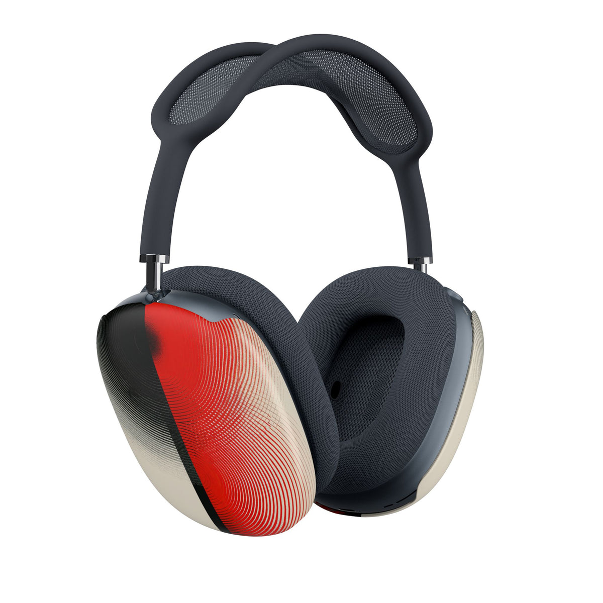 Concentric Orbit · Hard Case for AirPods Max · Red