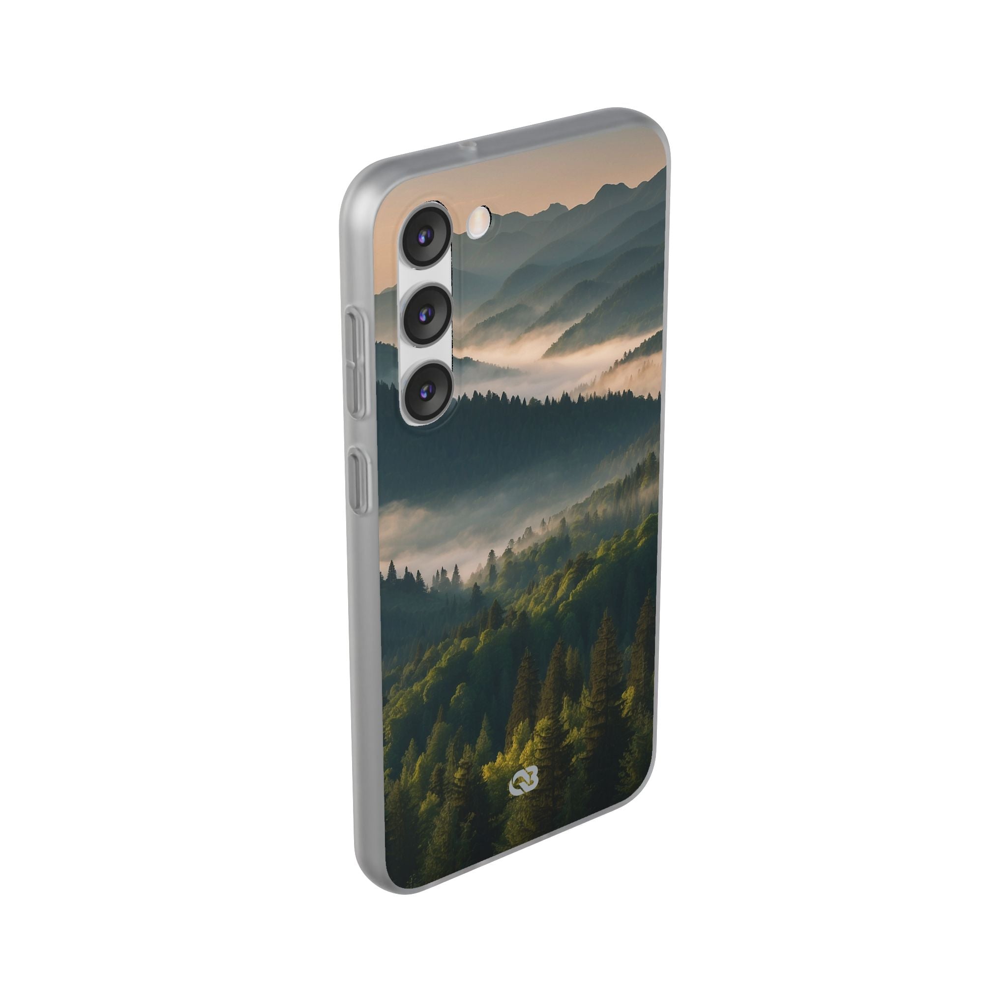 Foggy Mountain Ridge · Soft Phone Case for Samsung