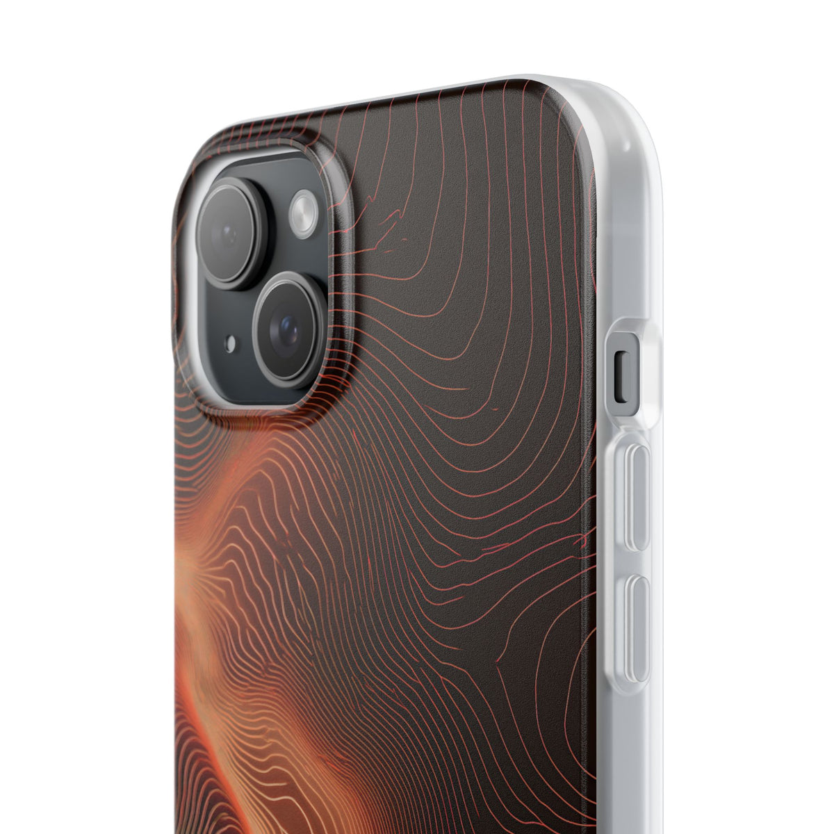 Caldera Ridge · Lite Phone Case for iPhone · Orange