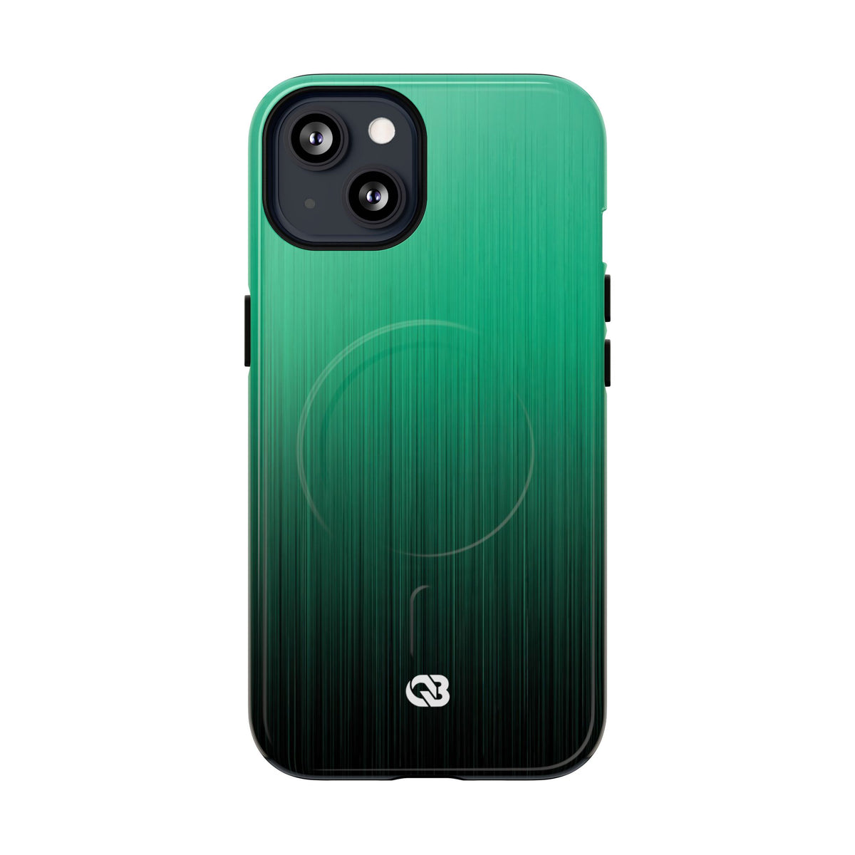 Emerald Cascade · Tough 2.0 Magnetic Phone Case for iPhone · Green