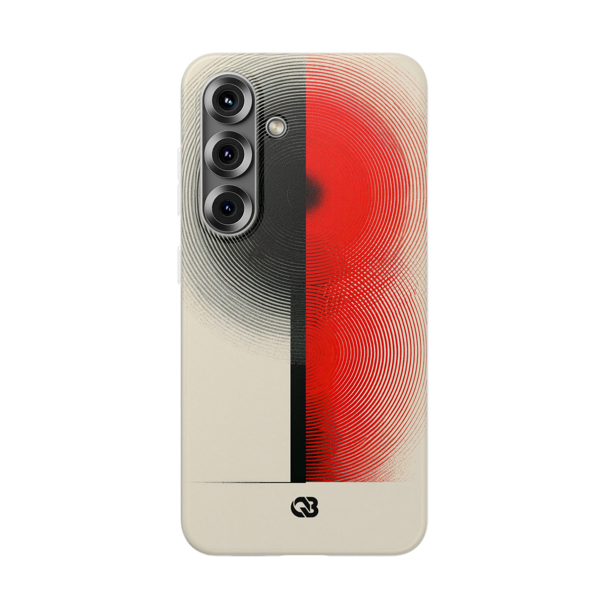 Red Lite Phone Case for Samsung - Split Signal Red