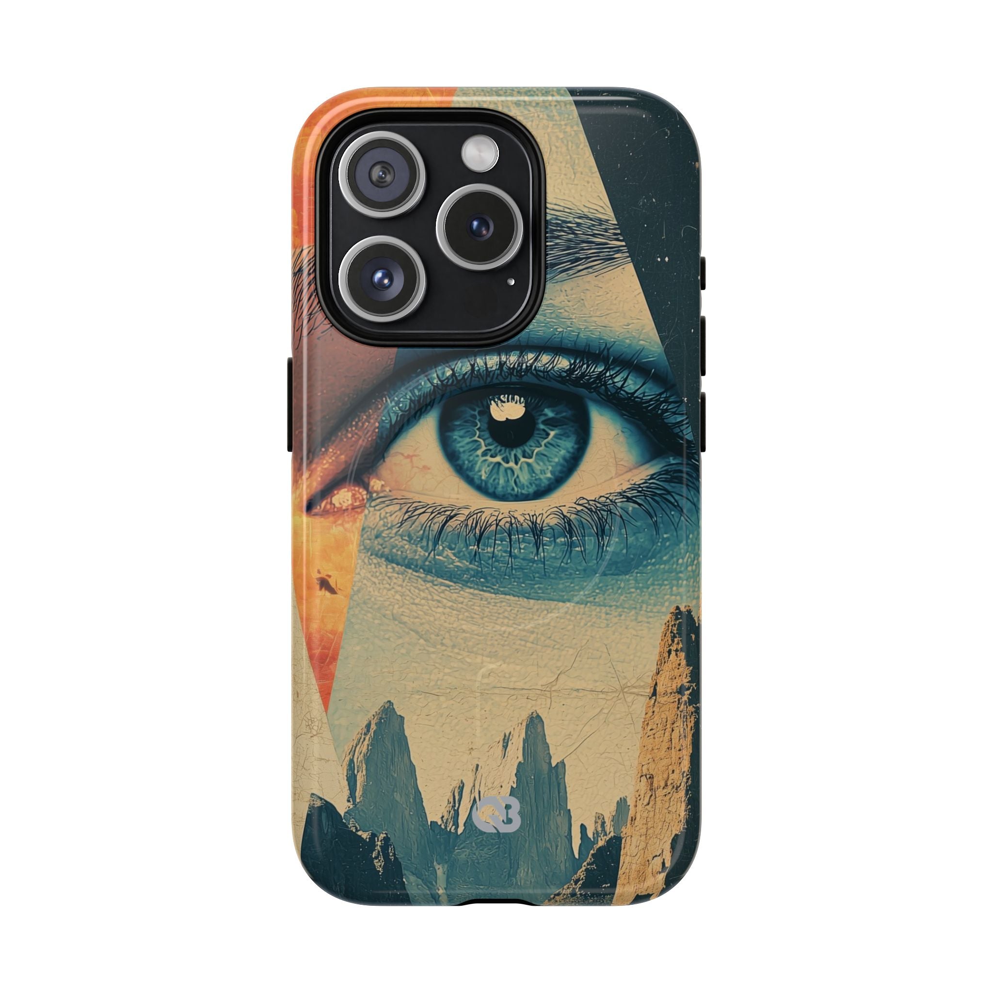 Fragmented Peak Gaze · Tough+ Phone Case for iPhone · Magsafe
