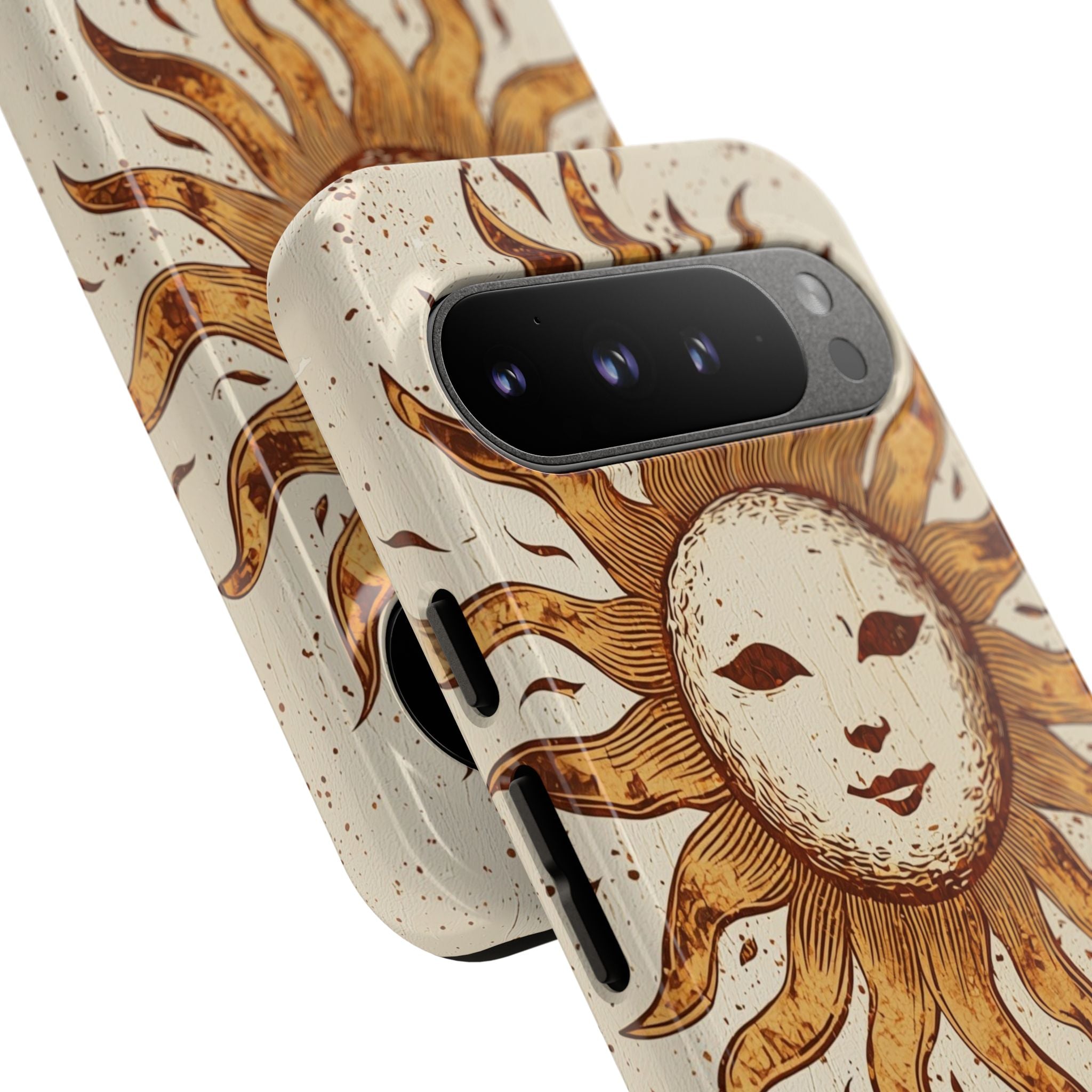 Rustic Solar Mask · Tough Phone Case for Google Pixel