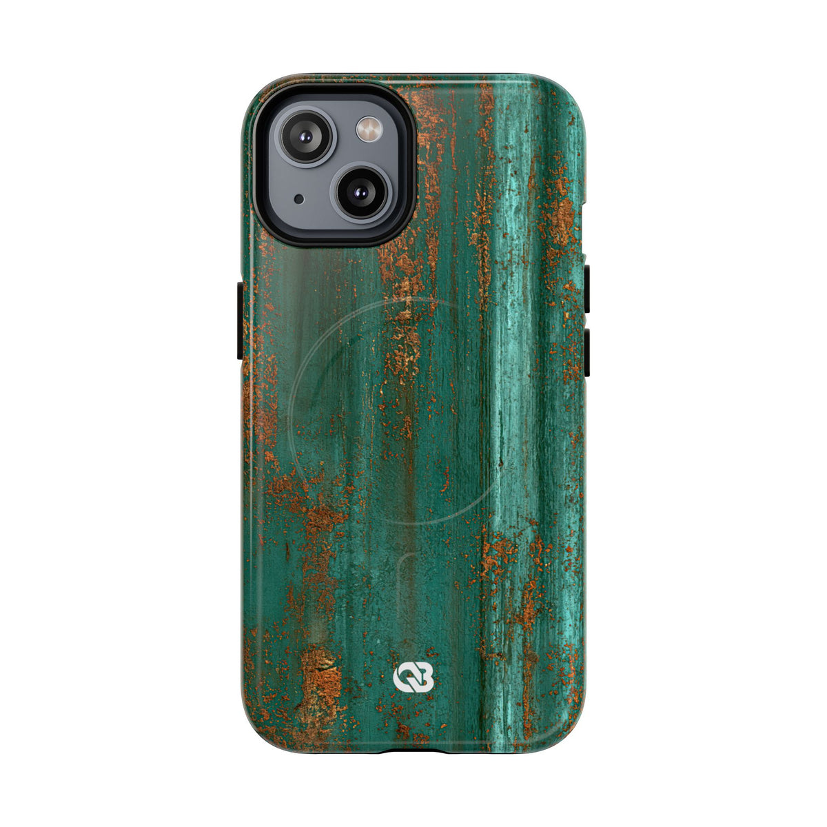 Oxidized Verdigris · Tough 2.0 Magnetic Phone Case for iPhone · Teal