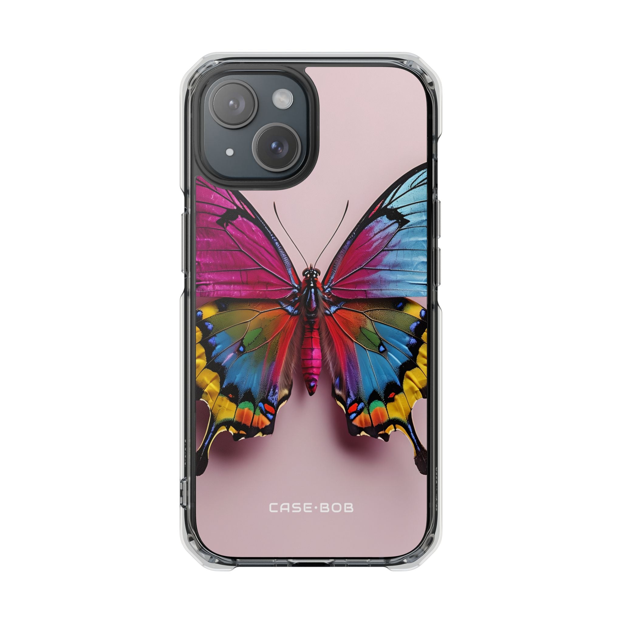 Vivid Butterfly iPhone 15 Case - Impact
