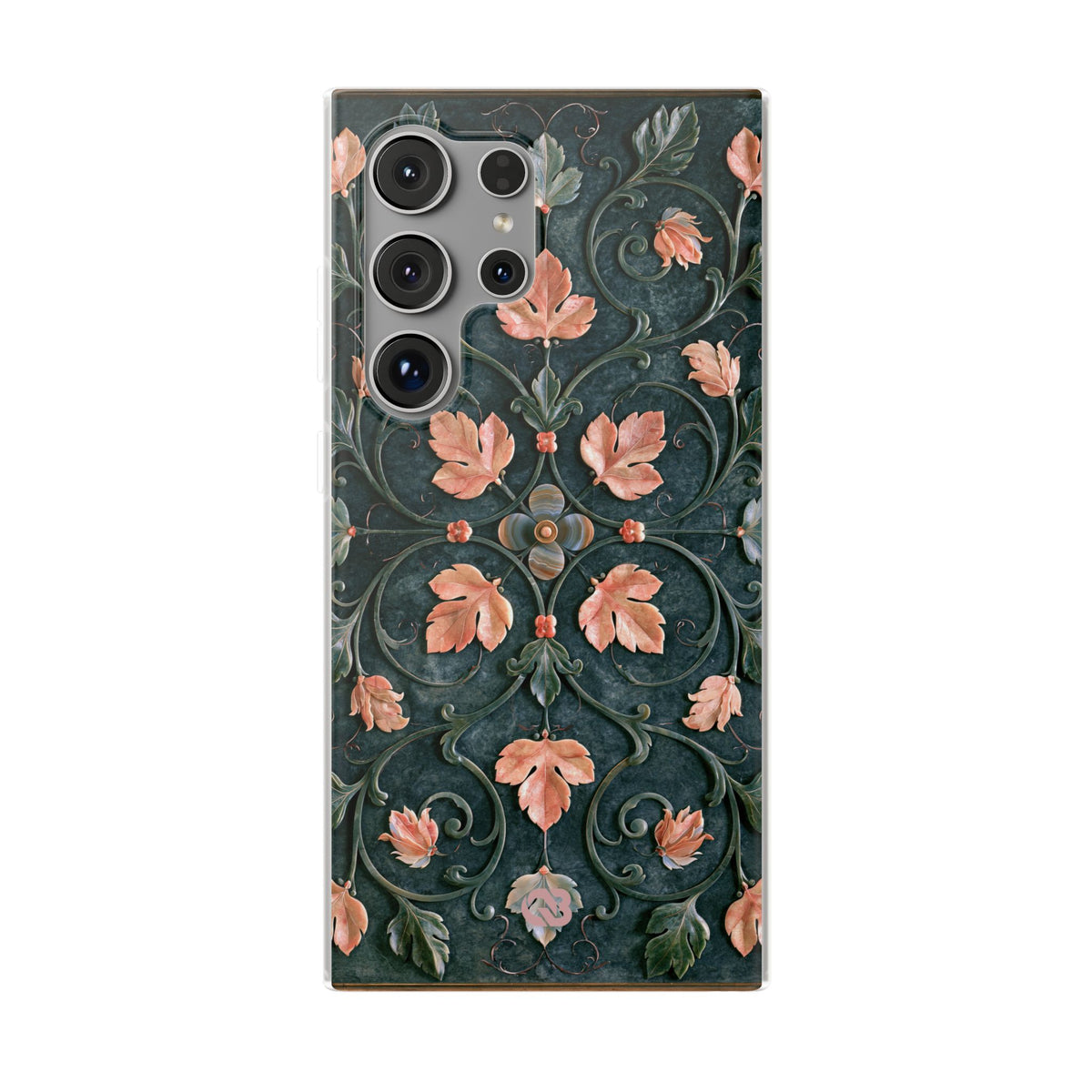 Florentine Rose Arabesque · Lite Phone Case for Samsung · Green