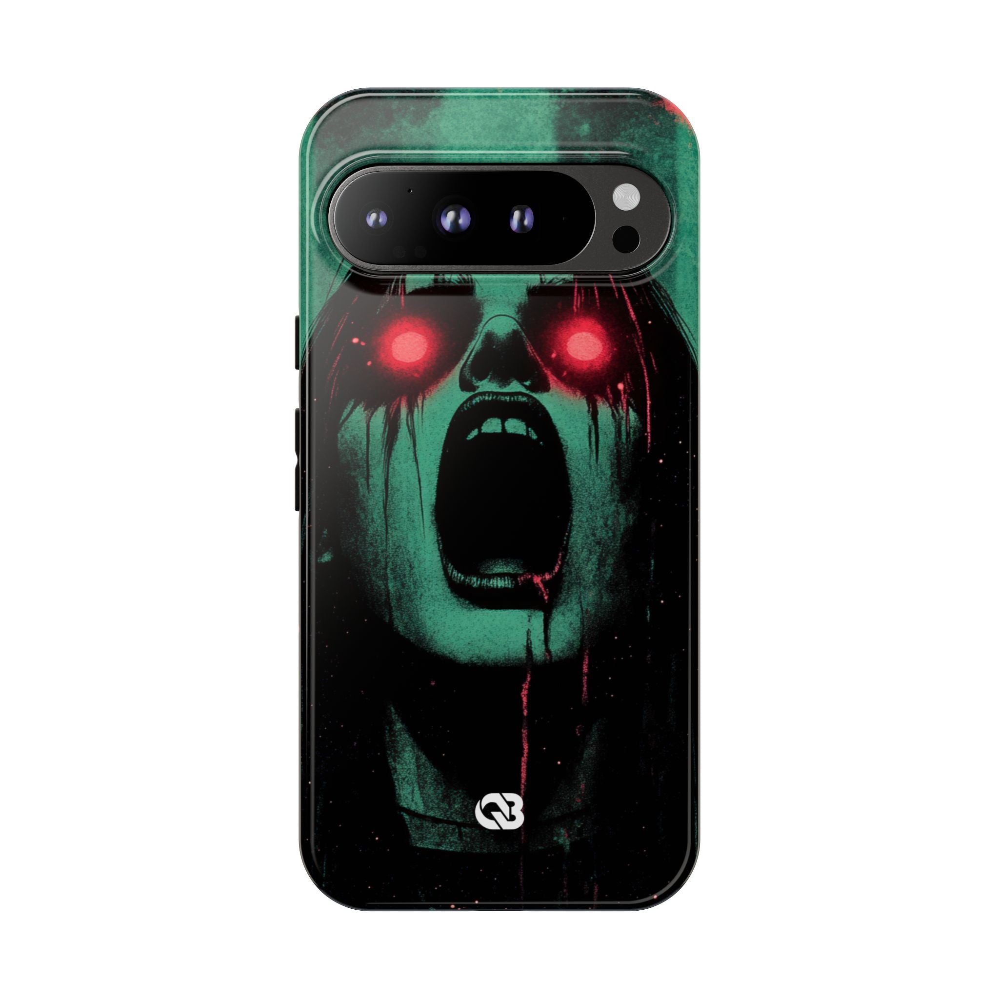 Crimson Emerald Scream · Tough Phone Case for Google Pixel