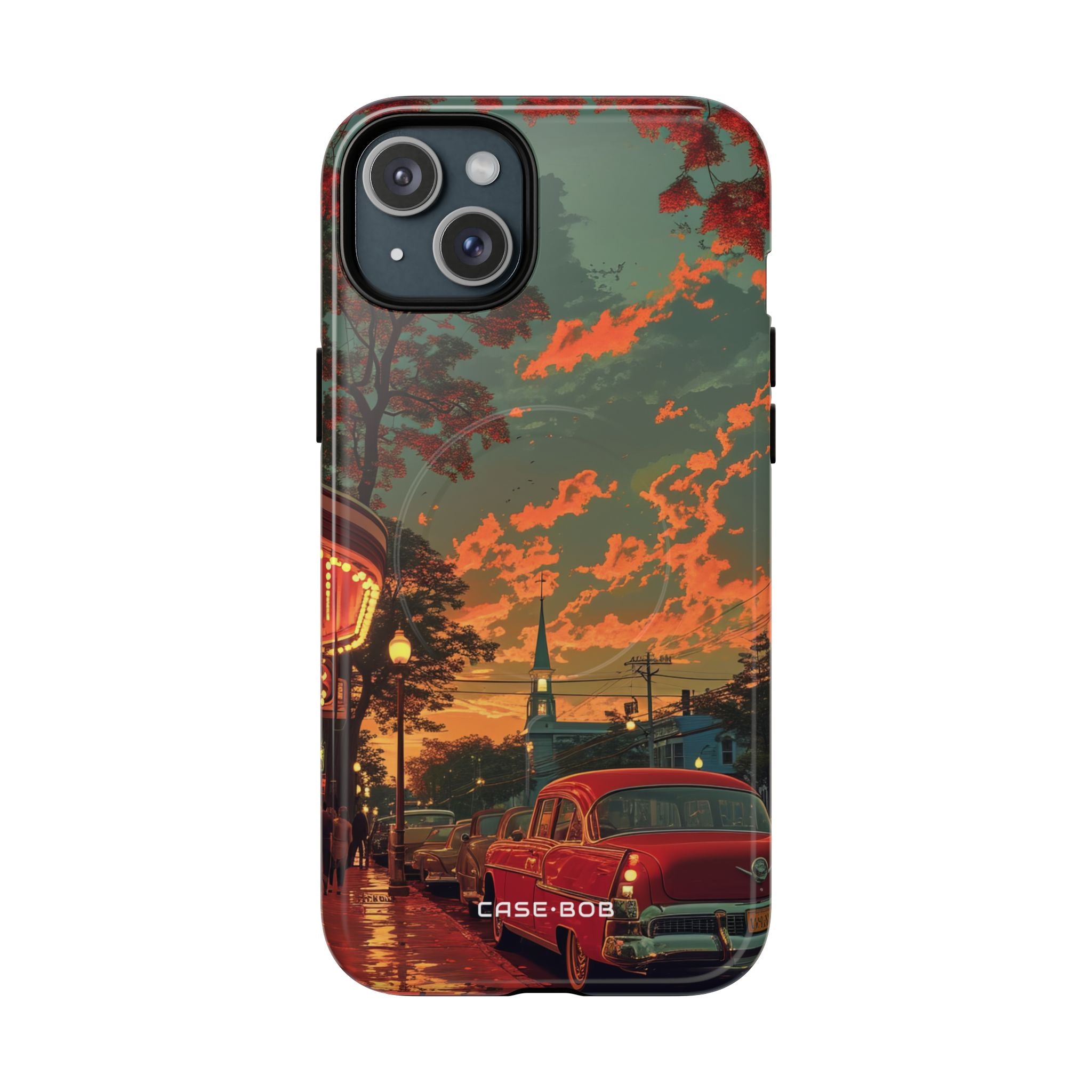 Crimson Classic iPhone 15 Plus Cover - Tough+