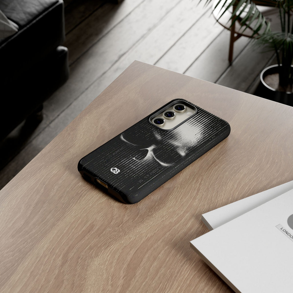 Raster Phantom · Tough Phone Case for Samsung · Black