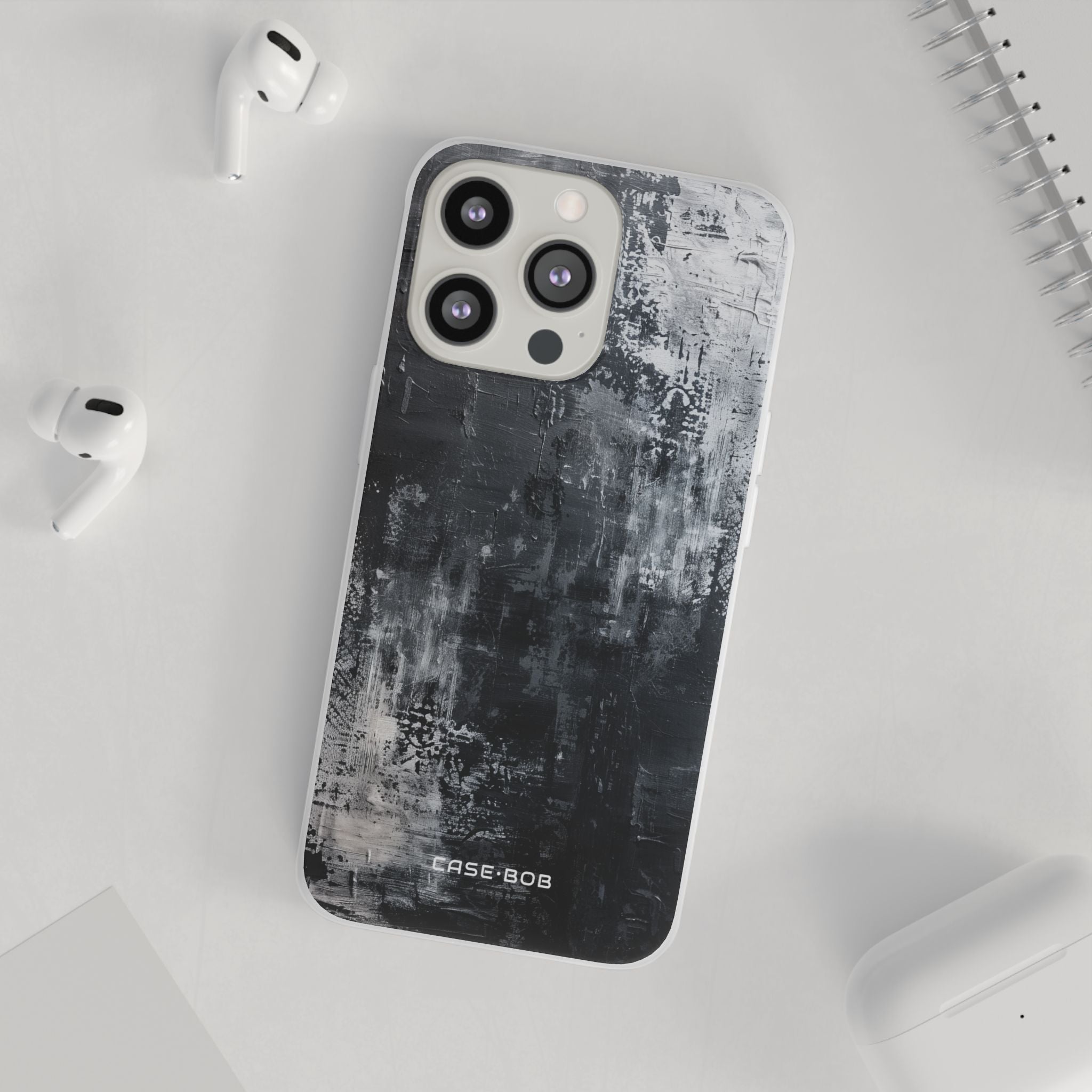 Texturierte Blackscape iPhone 13 Pro - Soft