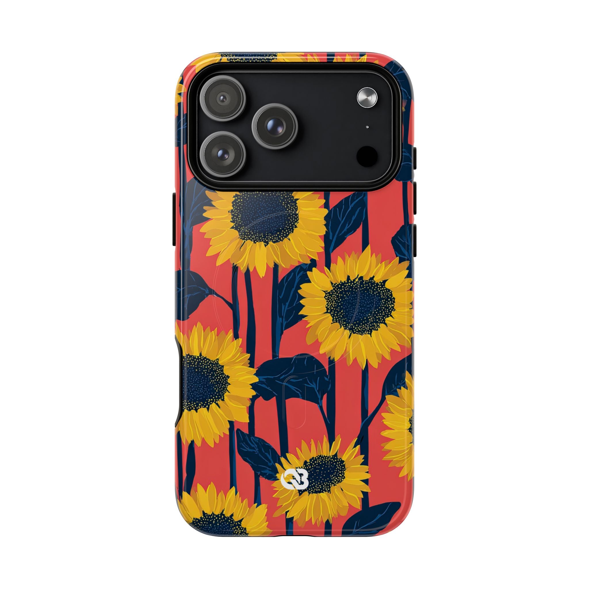 Solar Navy Bloom · Tough+ Phone Case for iPhone · Magsafe