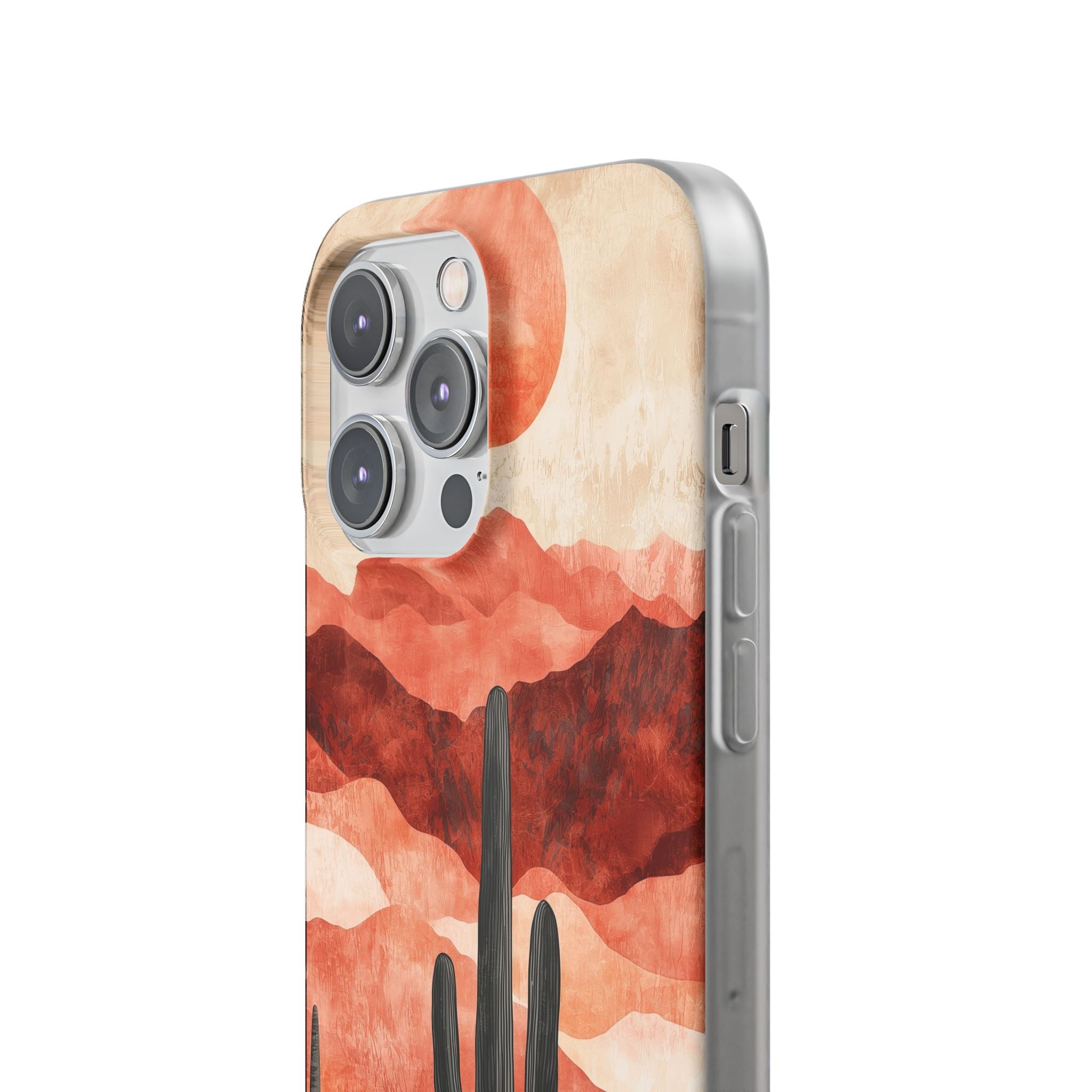 Terracotta Desert Sun · Soft Handyhülle für iPhone
