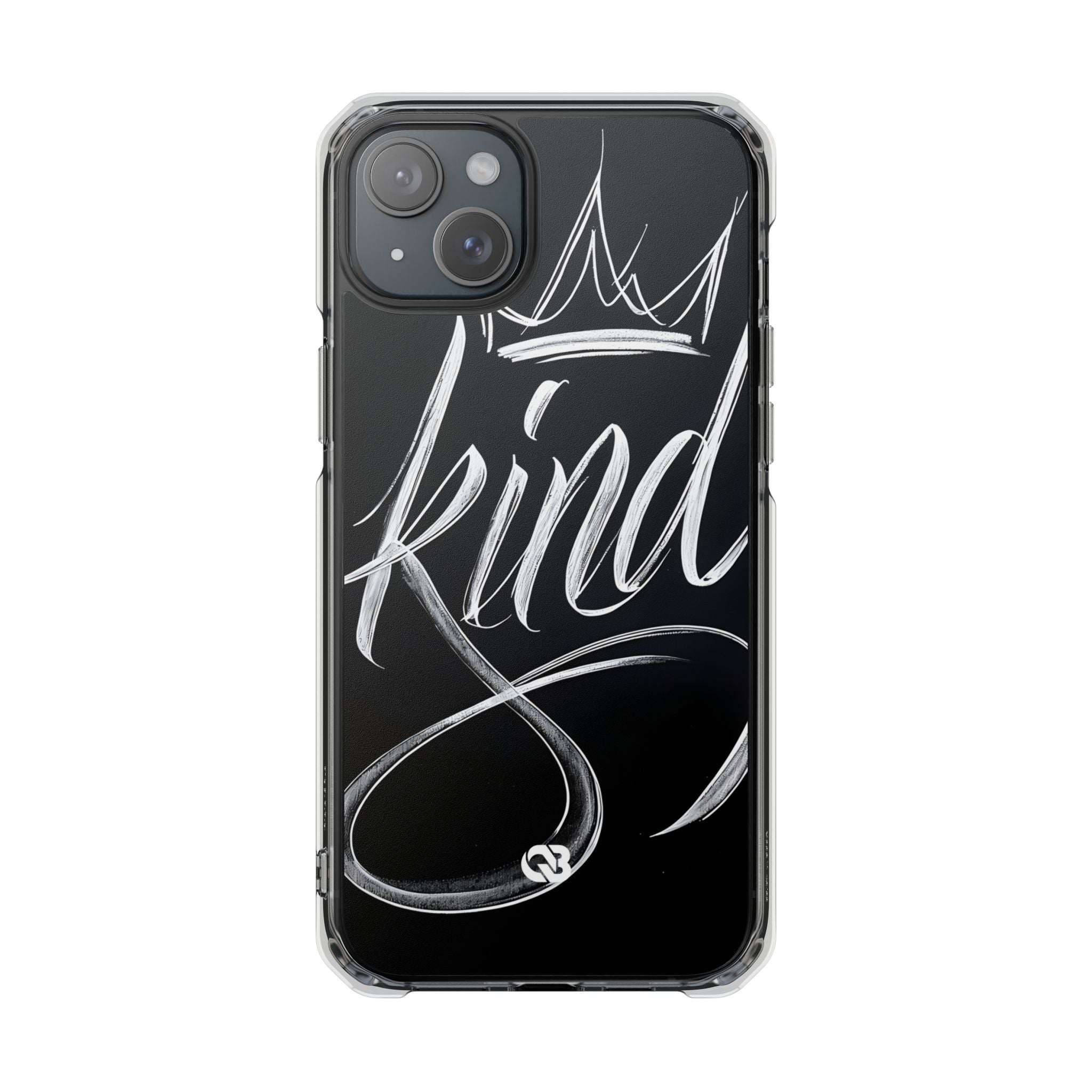 Noir Crown Script · Impact Phone Case for iPhone · Magsafe