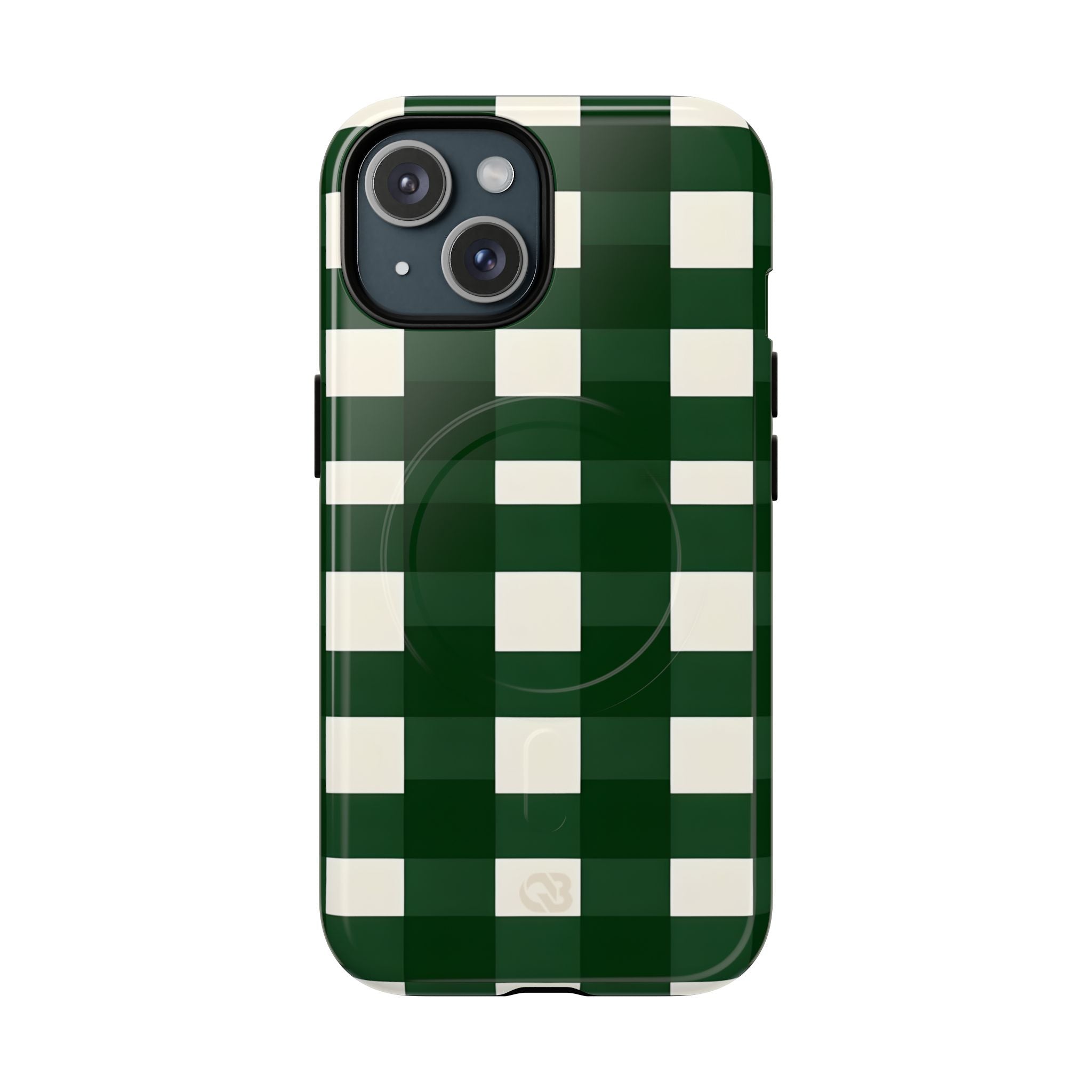 Hunter Green Plaid · Tough+ Handyhülle für iPhone · Magsafe
