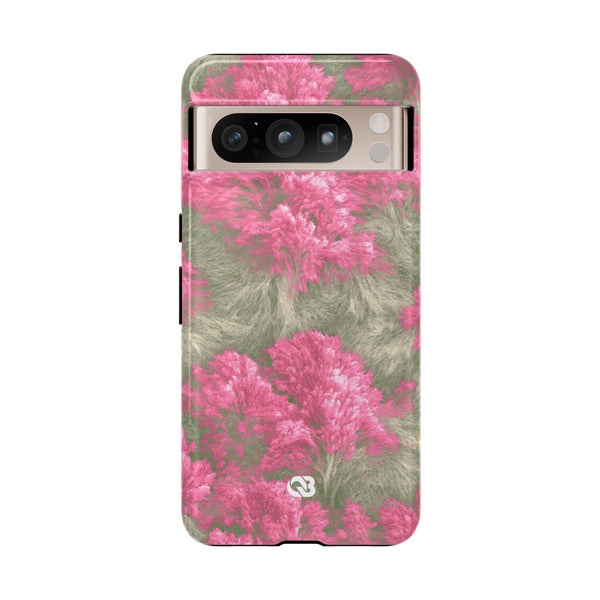 Digital Blossom · Tough Phone Case for Pixel · Pink