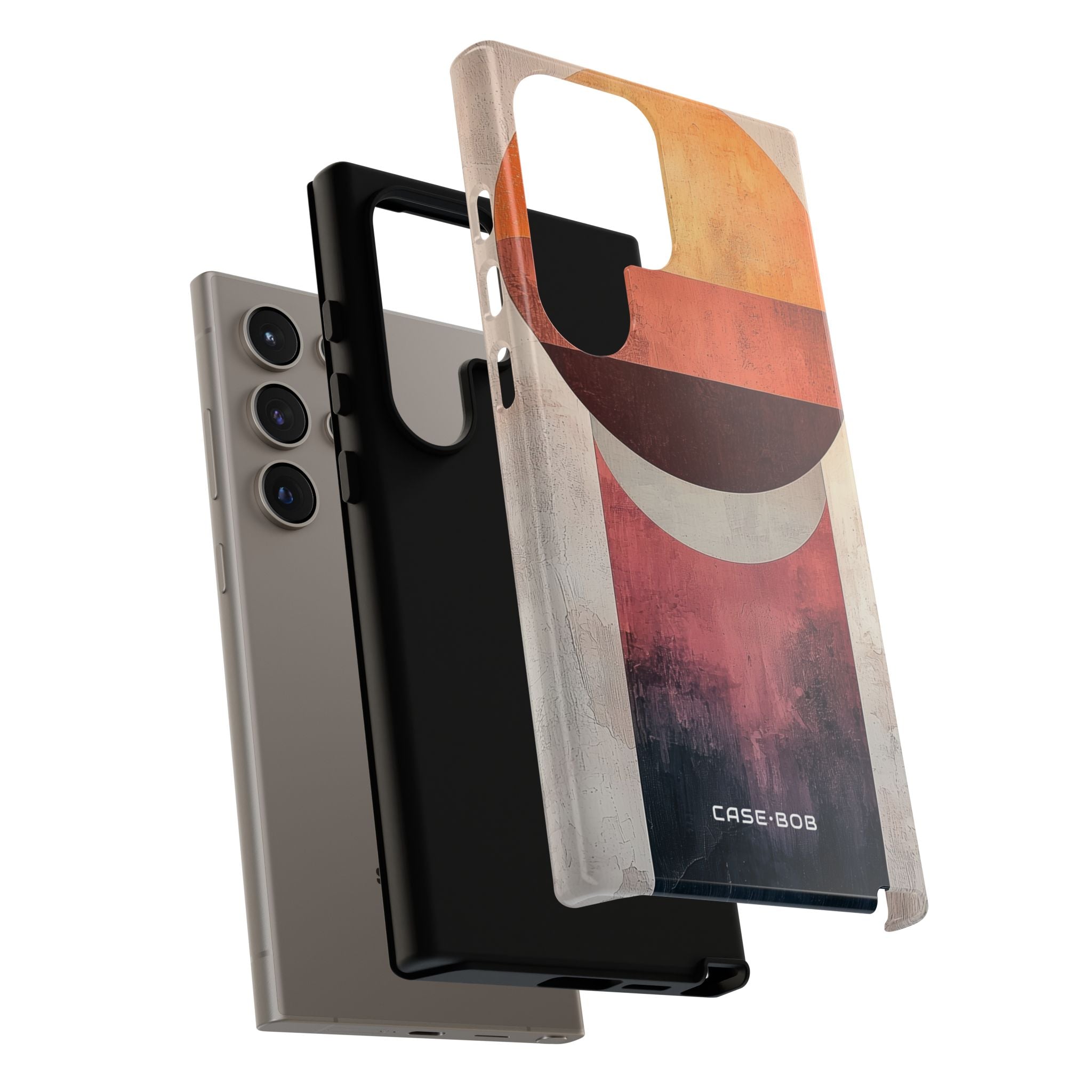 Sunset Orb Samsung S24 Ultra Skal - Tough