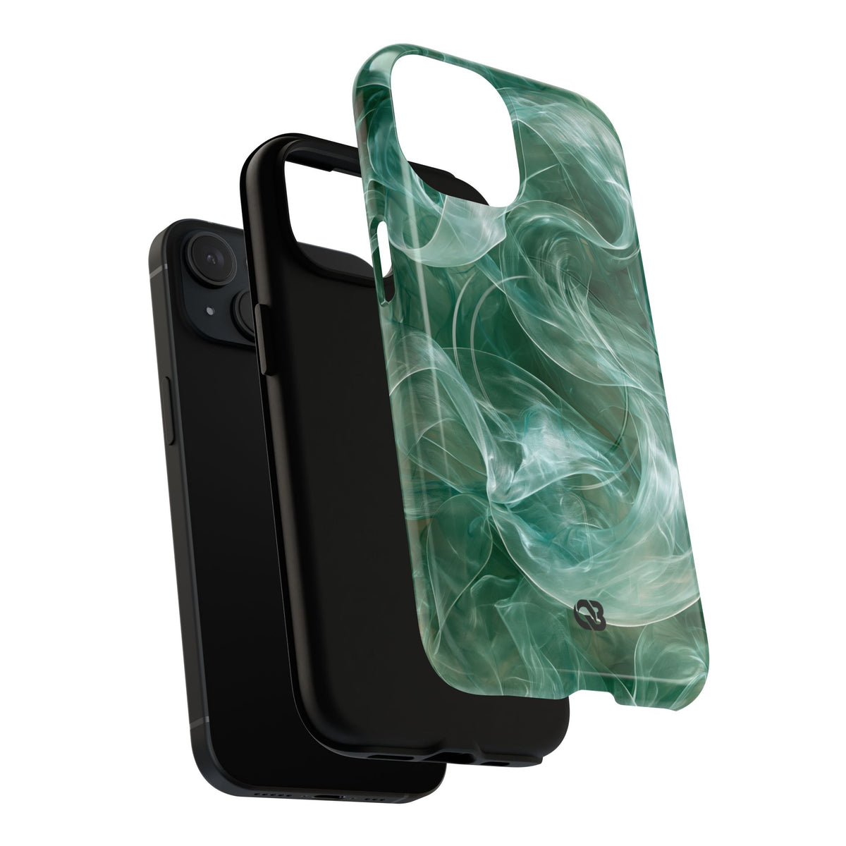 Translucent Aqua Flow · Tough 2.0 Magnetic Phone Case for iPhone · Teal