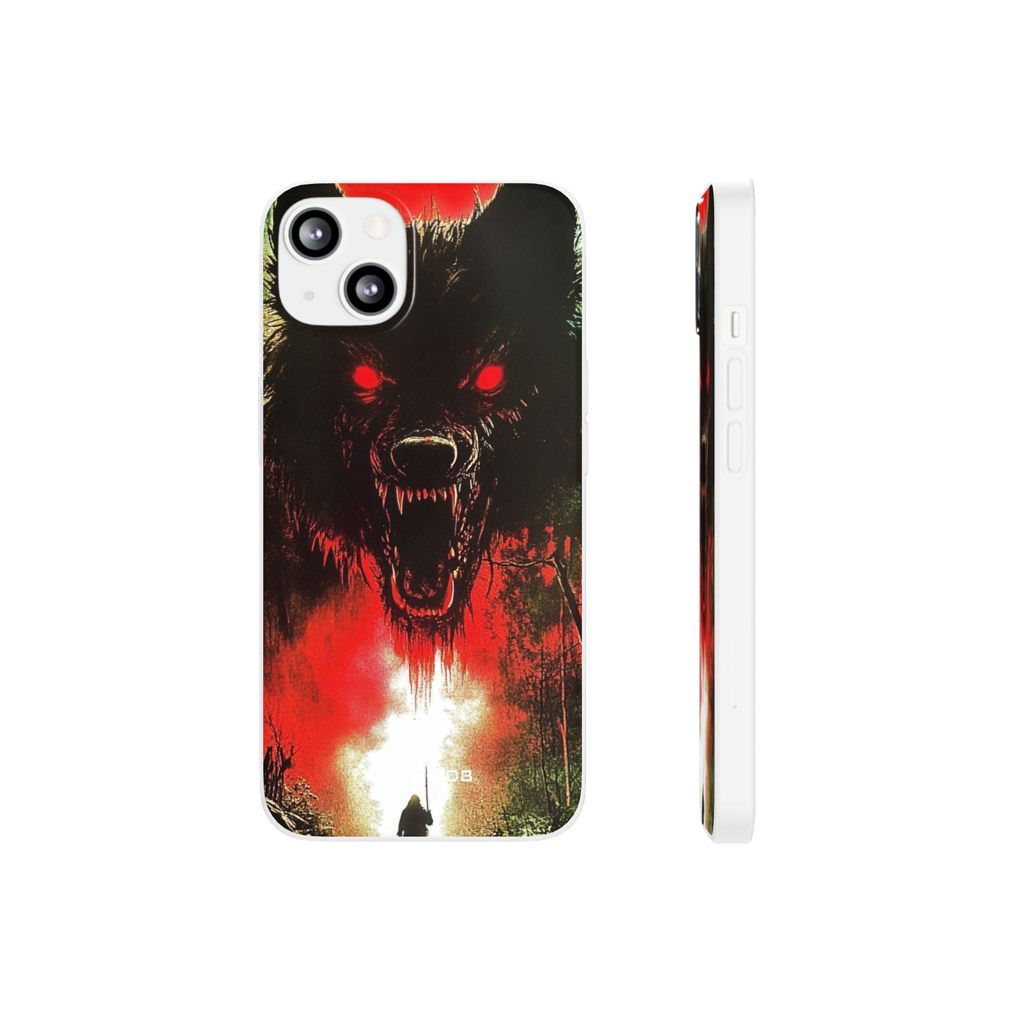 Crimson Wolf iPhone 13 - Soft
