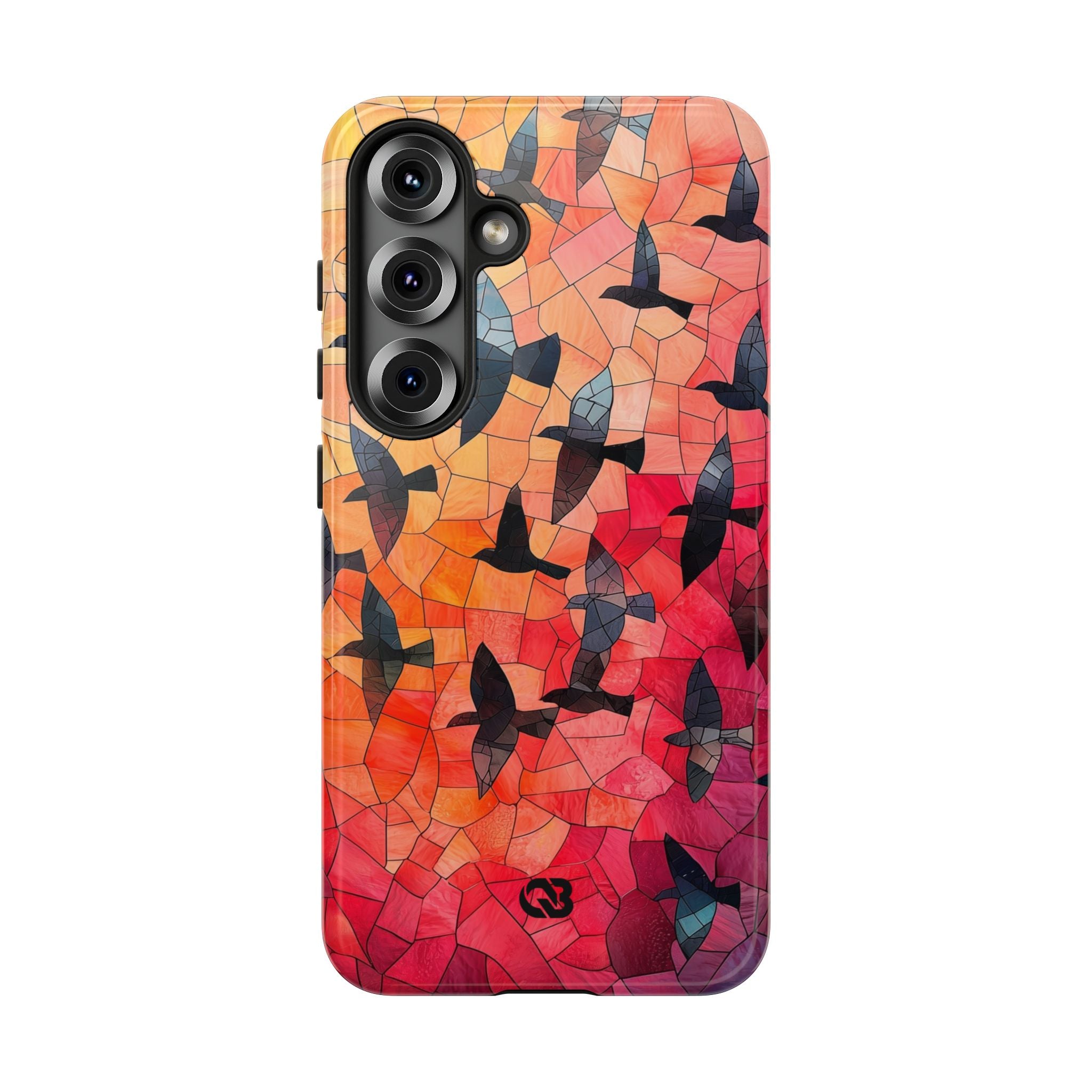 Ember Mosaic Wings · Tough Phone Case for Samsung