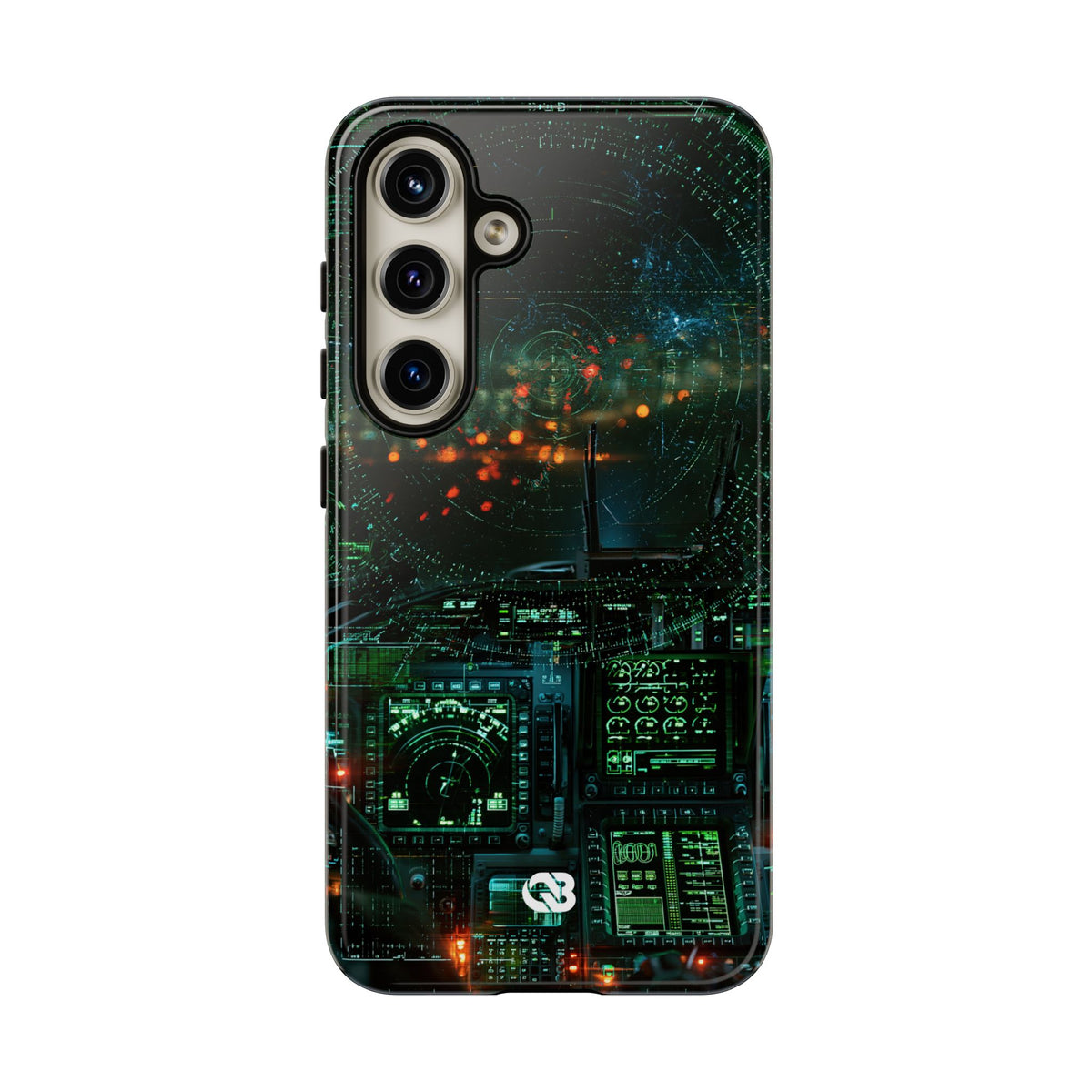 Tactical Avionics HUD · Tough Phone Case for Samsung · Green