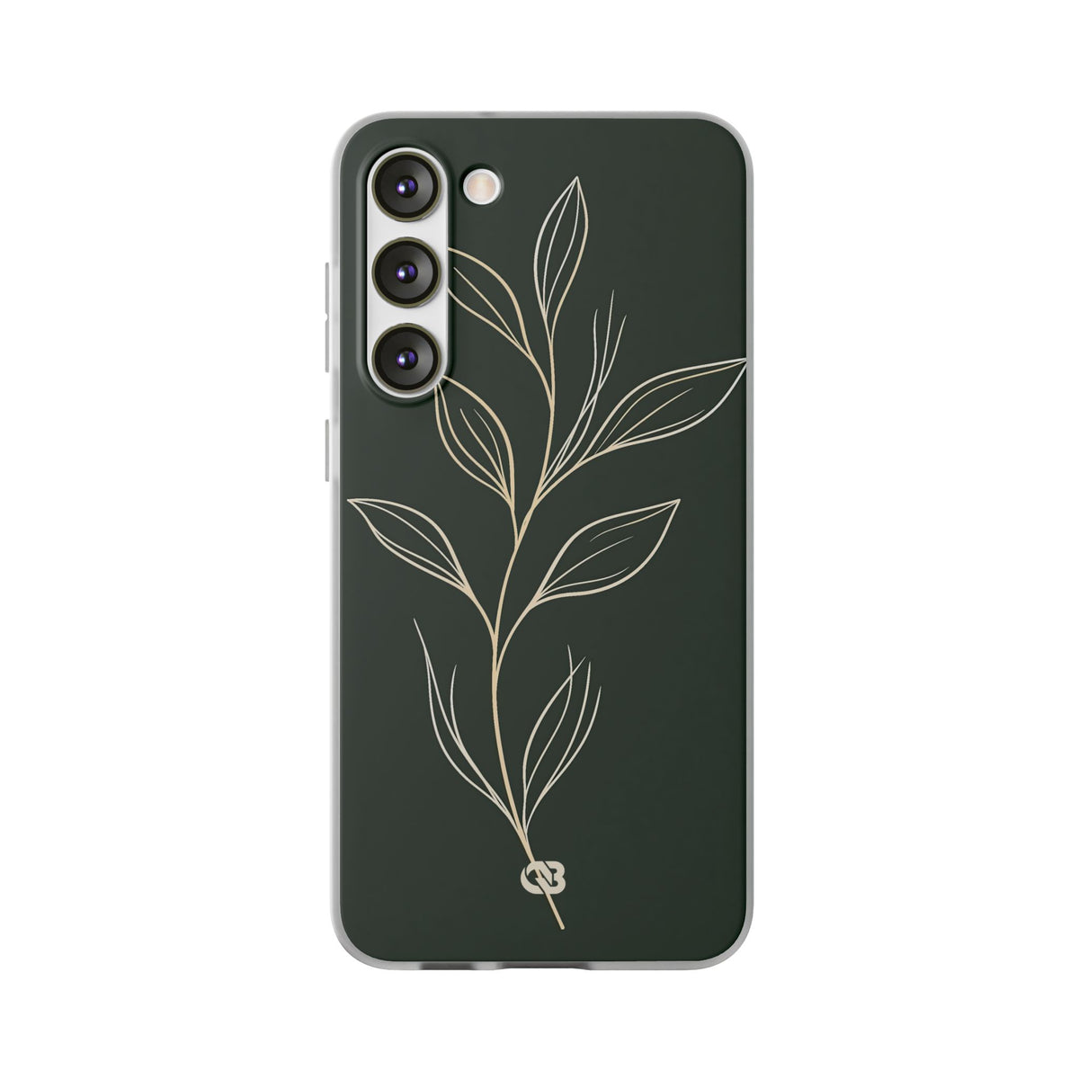 Minimal Botanical Stem · Lite Phone Case for Samsung · Green