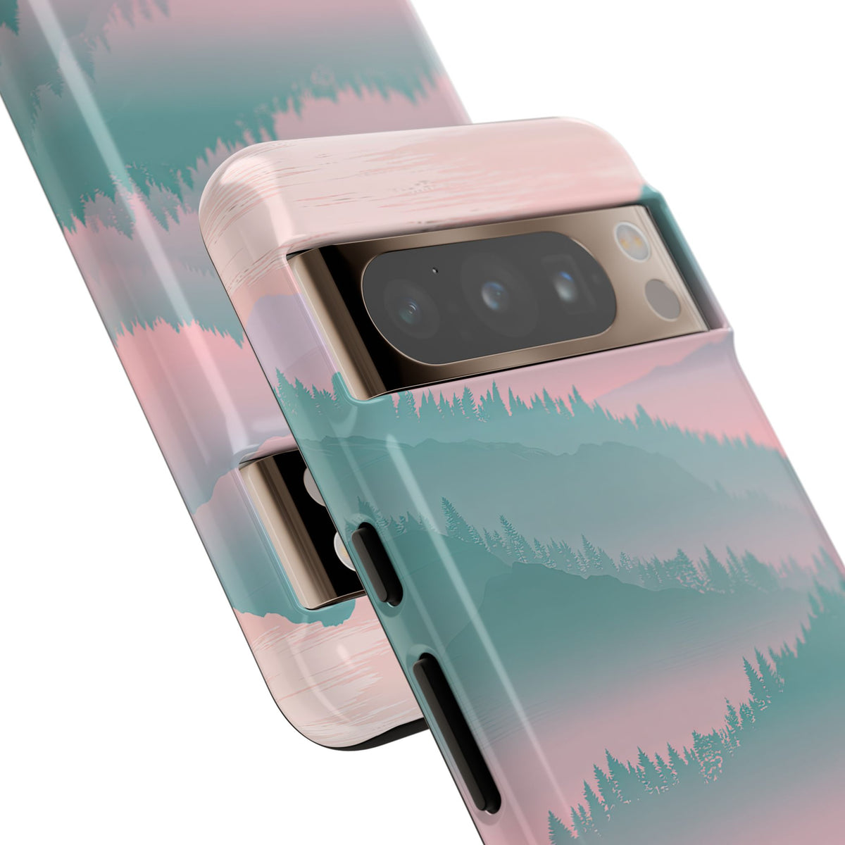 Teal Tough Phone Case for Google Pixel - Alpine Mist Teal