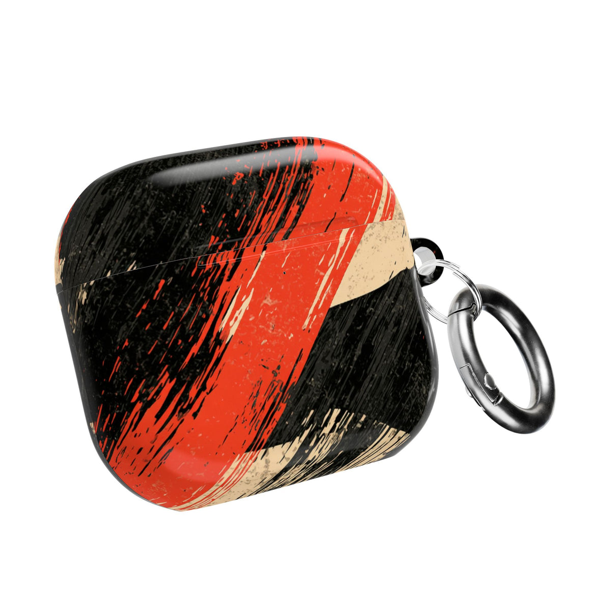 Urban Slash Camo · Hard Case for AirPods & AirPods Pro · Black