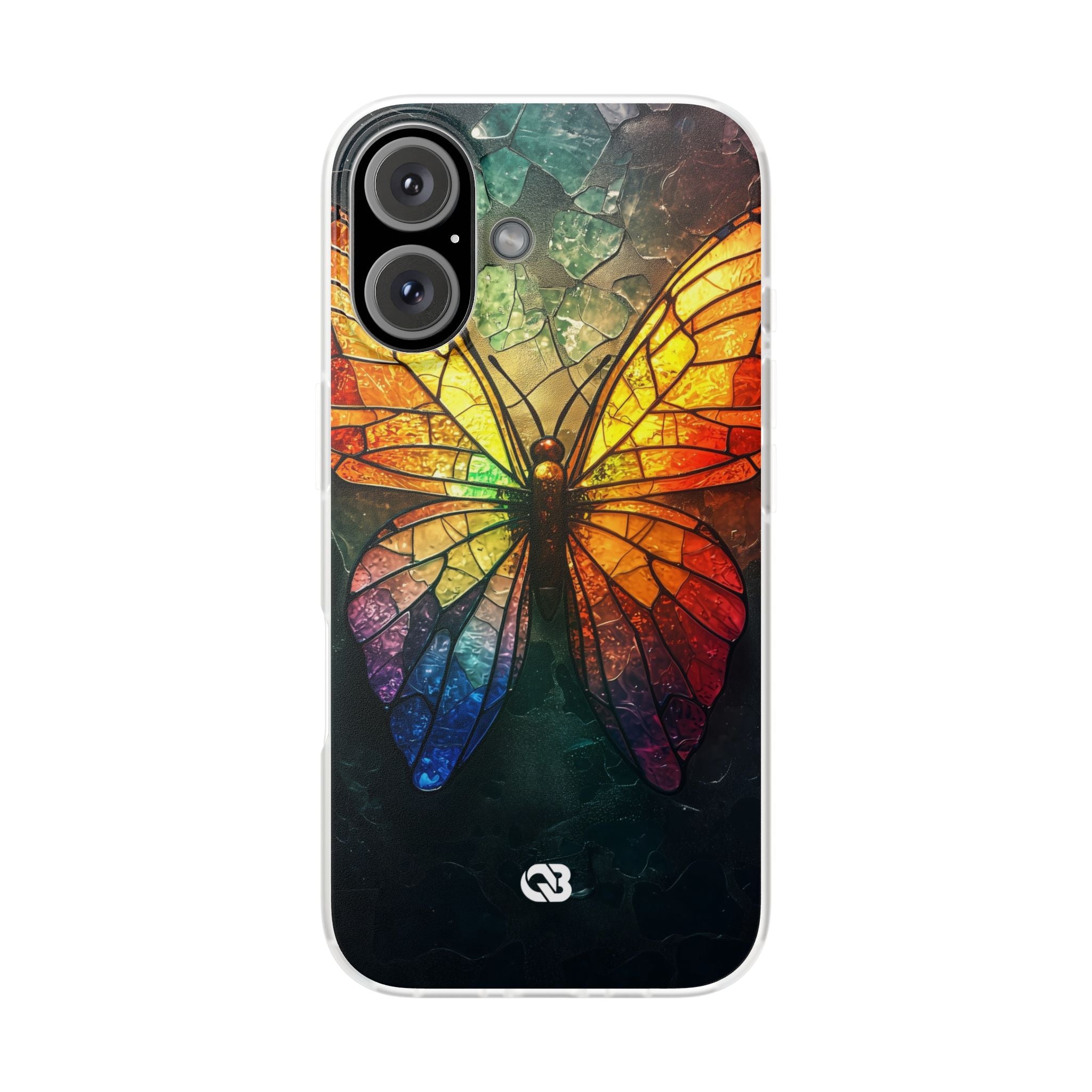 Shattered Prism Butterfly · Soft Phone Case for iPhone