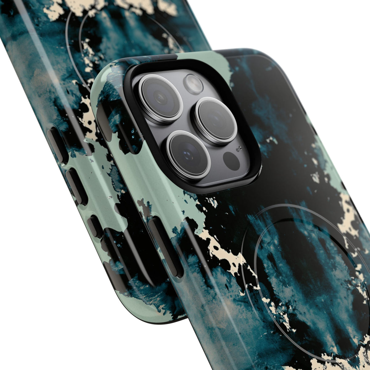 Rorschach Ink Void · Tough 2.0 Magnetic Phone Case for iPhone · Black