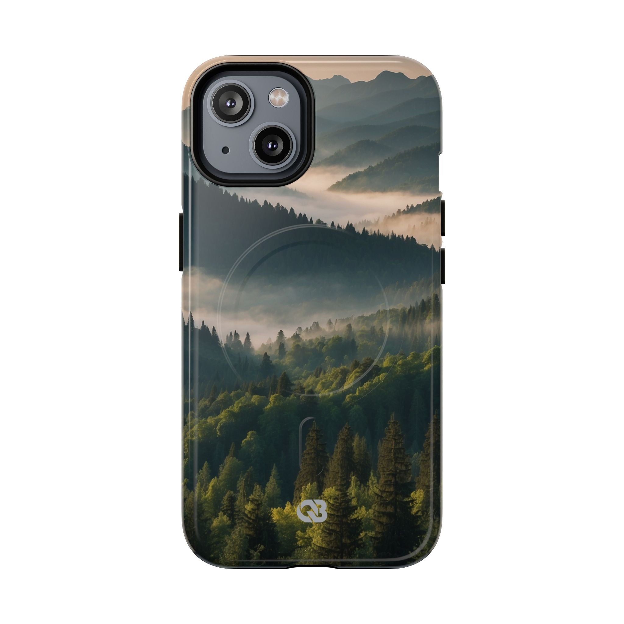 Foggy Mountain Ridge · Tough+ Hoesje voor iPhone · Magsafe