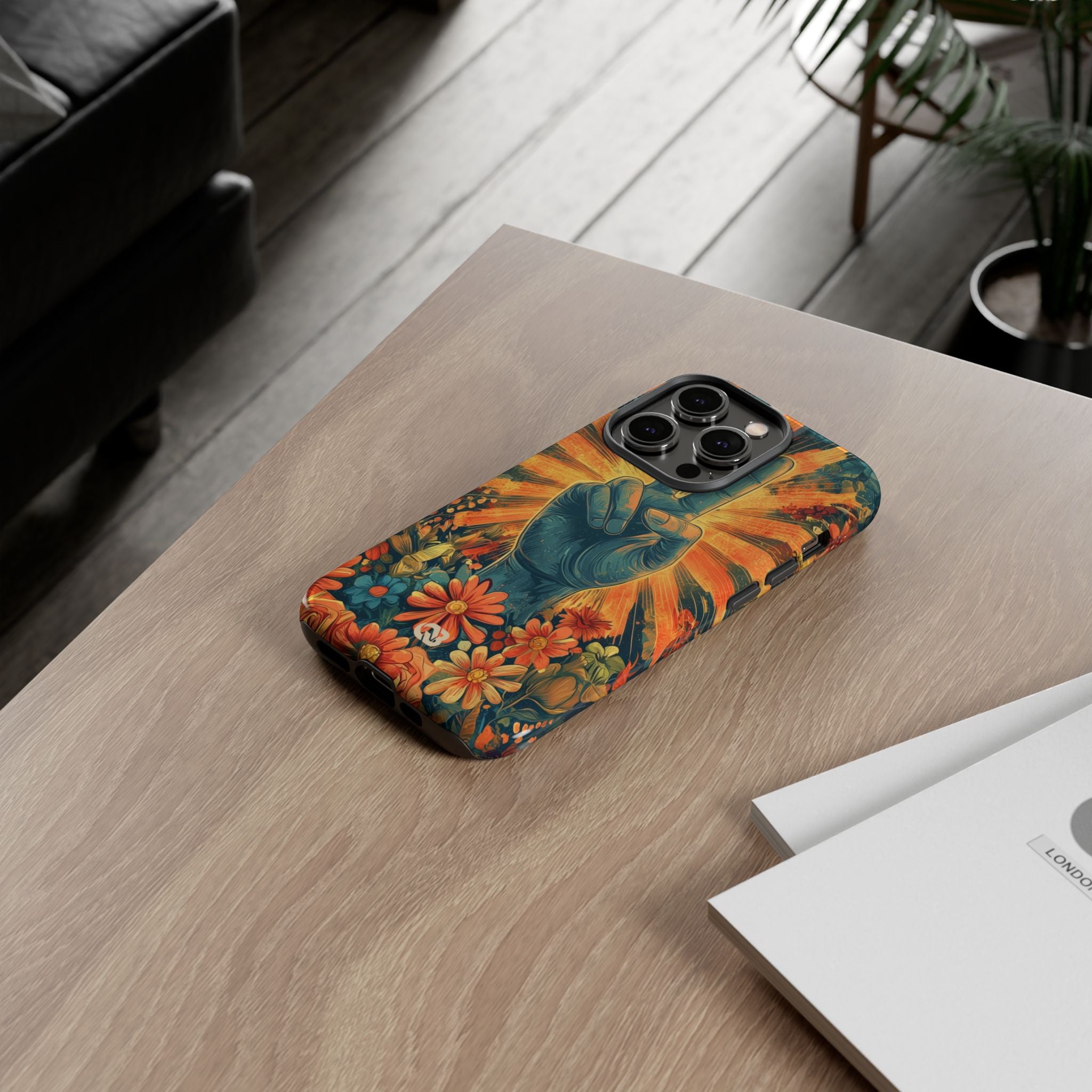 Radiant Peace Bloom · Tough Phone Case for iPhone