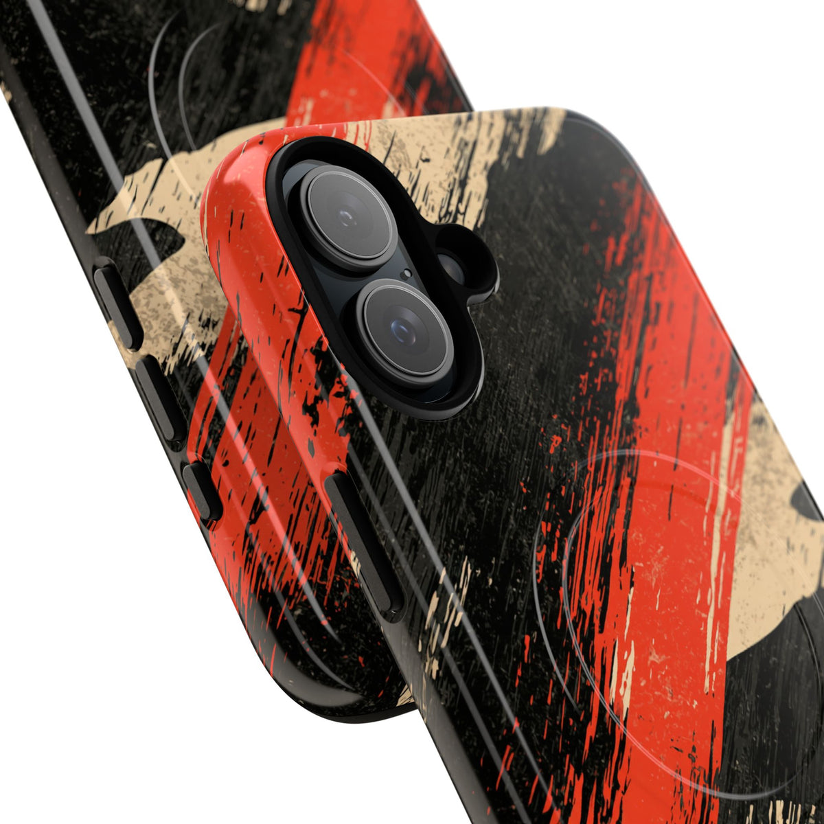 Urban Slash Camo · Tough 2.0 Magnetic Phone Case for iPhone · Black