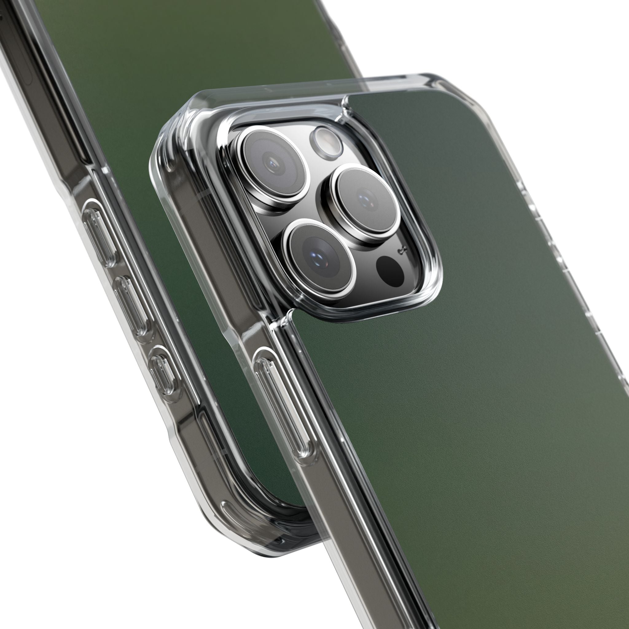 Green Impact MagSafe Phone Case for iPhone - Shadow Moss Grain