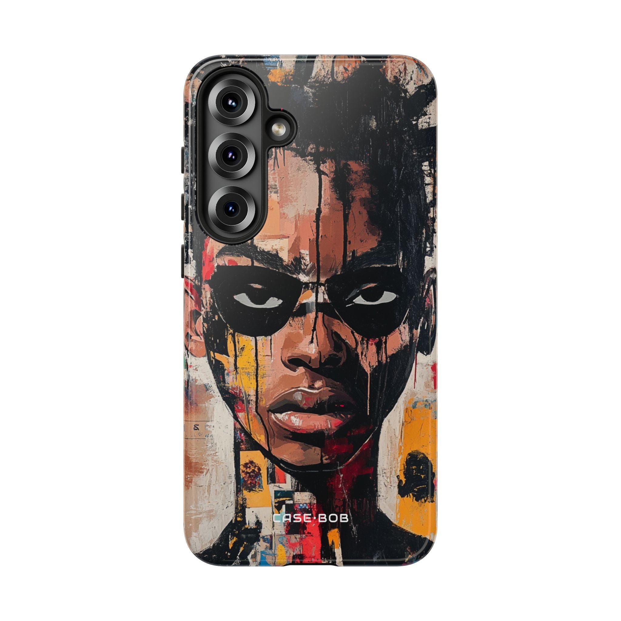 Masked Portrait Drips Samsung S25 Plus Case - Tough