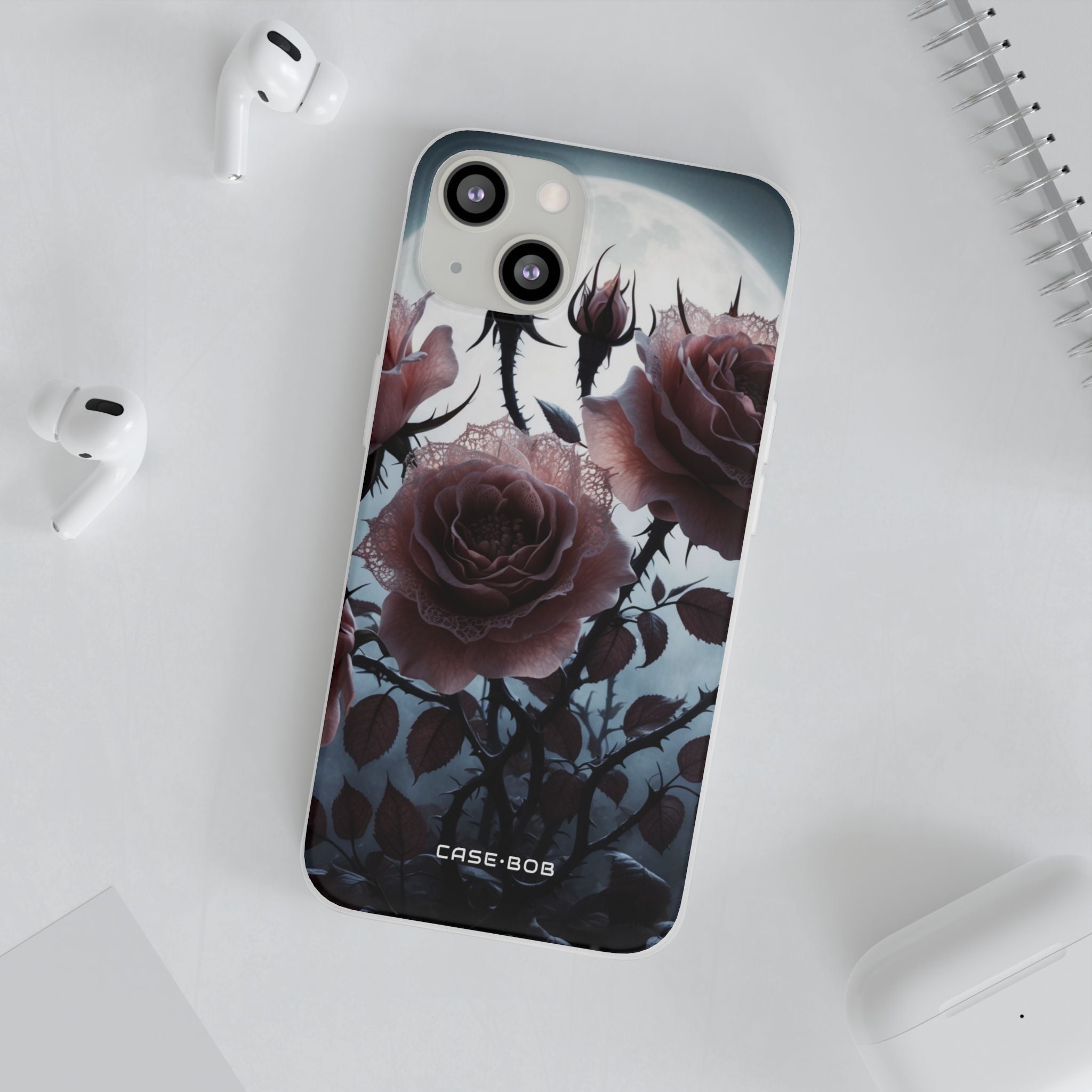Luminous Rose Thorns iPhone 13 - Soft