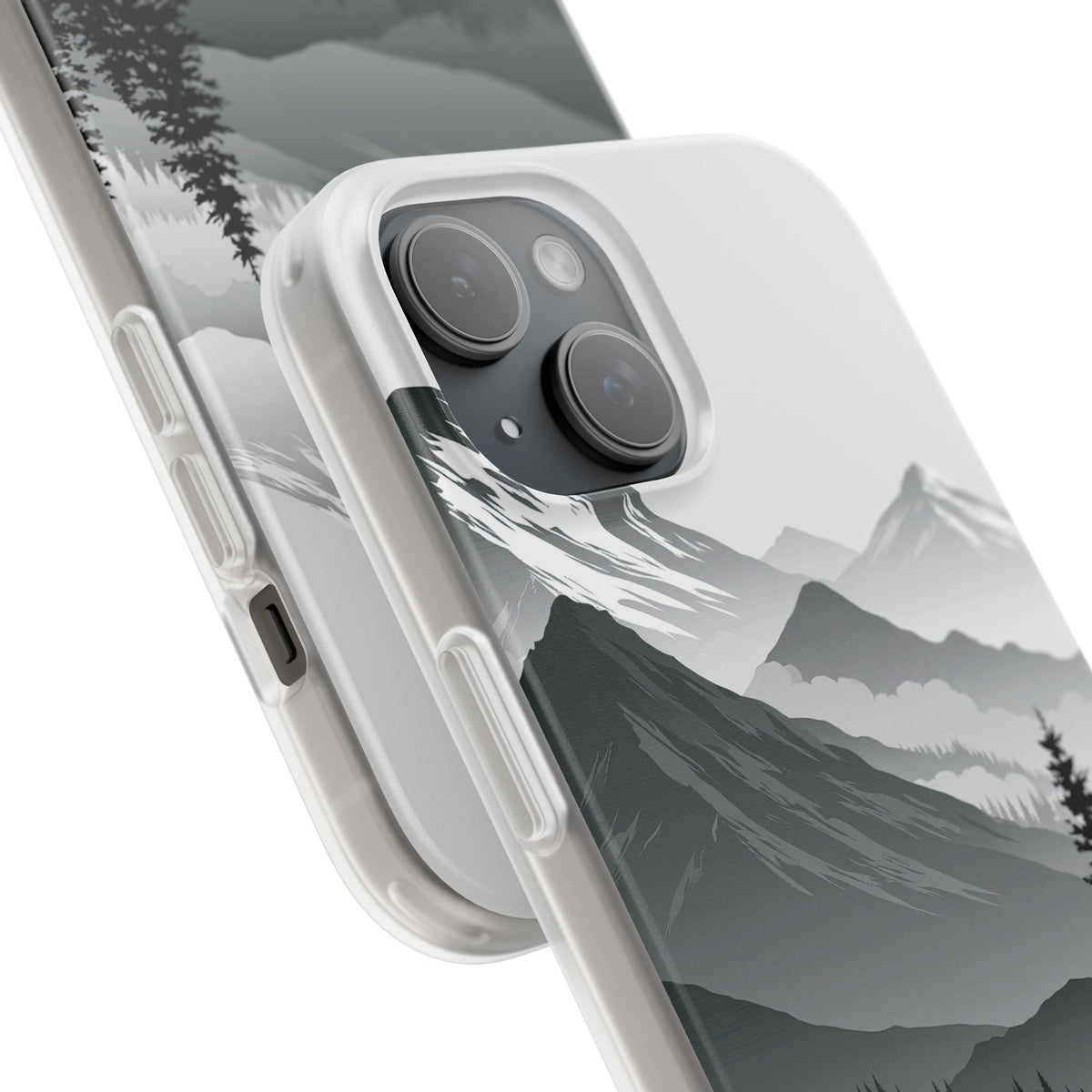 Grey Lite Phone Case for iPhone - Granite Ridge Mist