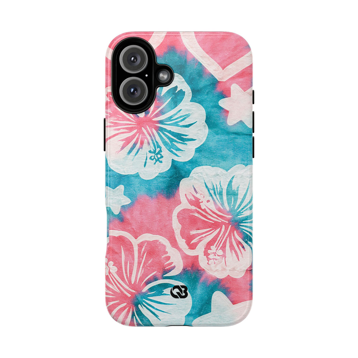Tropical Hibiscus Bloom · Tough Phone Case for iPhone · Teal