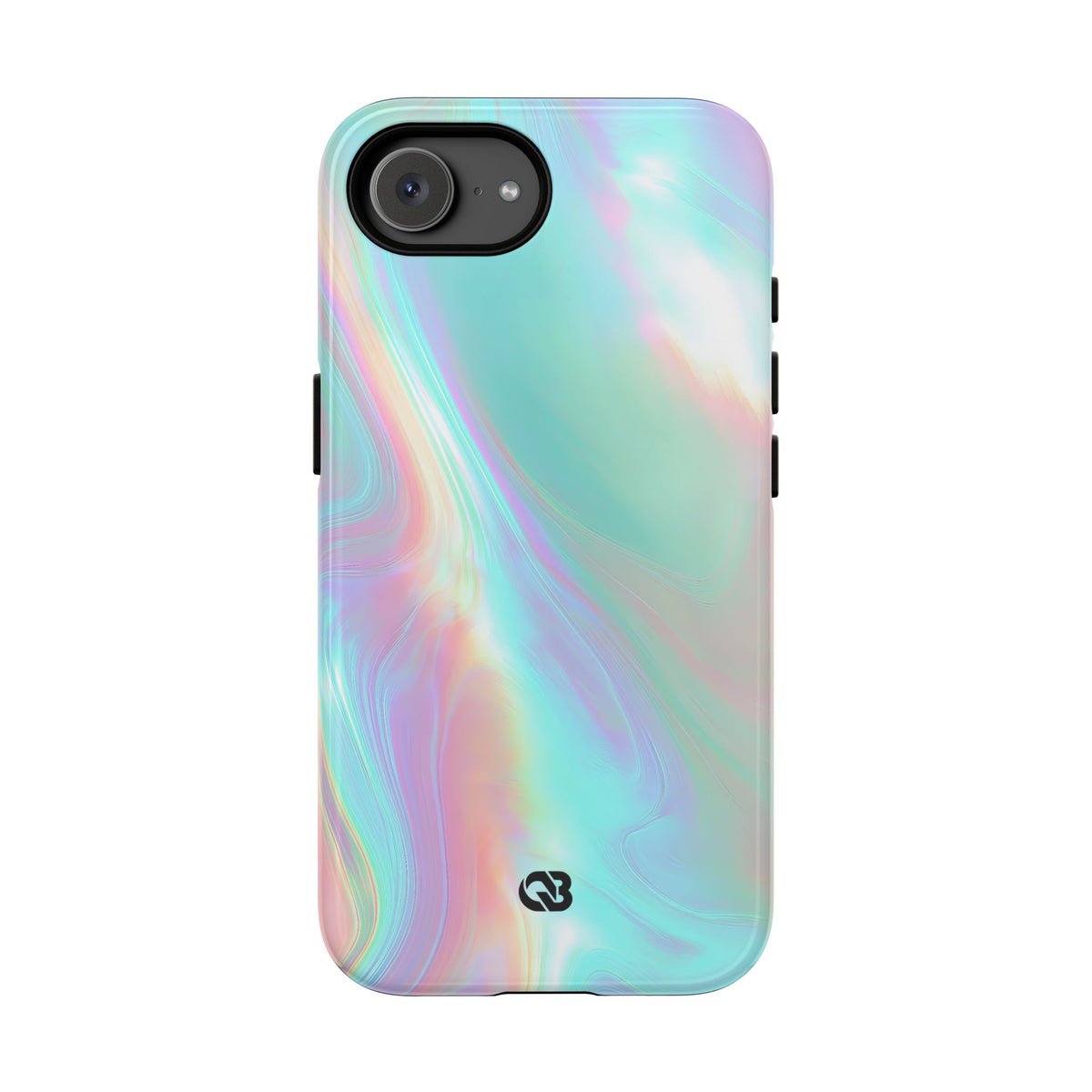 Prismatic Liquid Light · Tough Phone Case for iPhone · Teal
