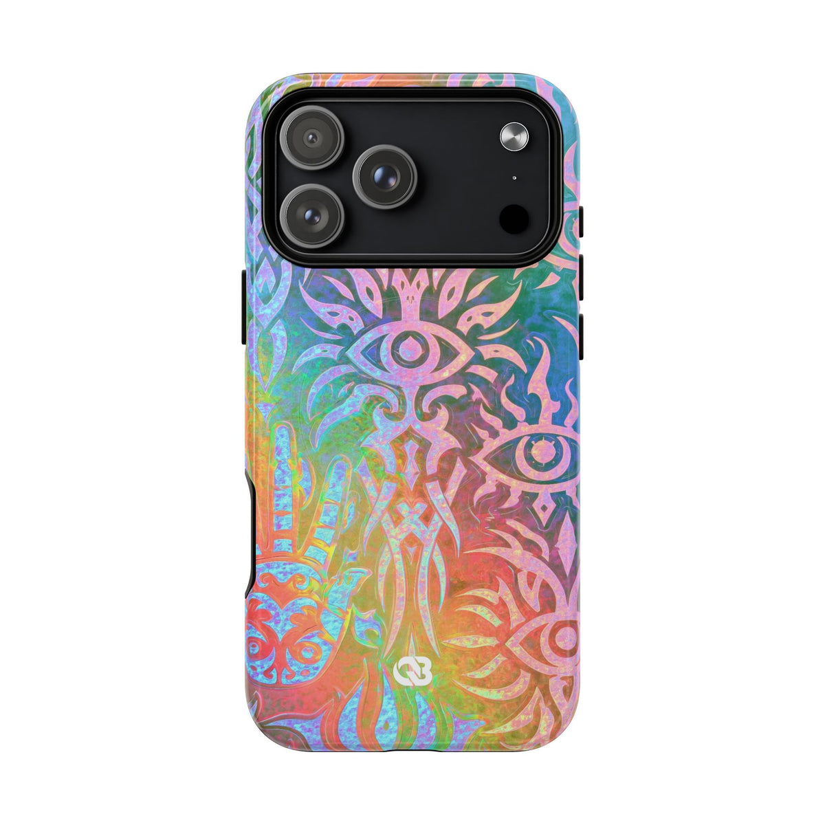 Chromatic Mystic Sigil · Tough 2.0 Magnetic Phone Case for iPhone · Blue