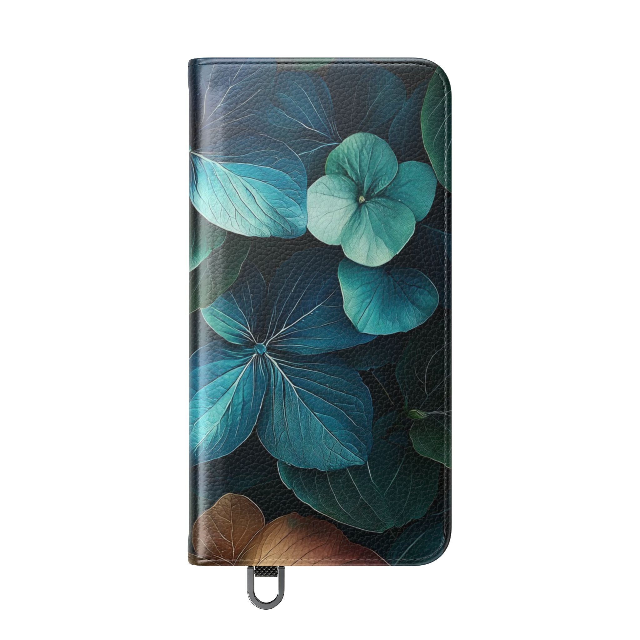 Teal Bloom - Samsung S25 Case - Lompakko