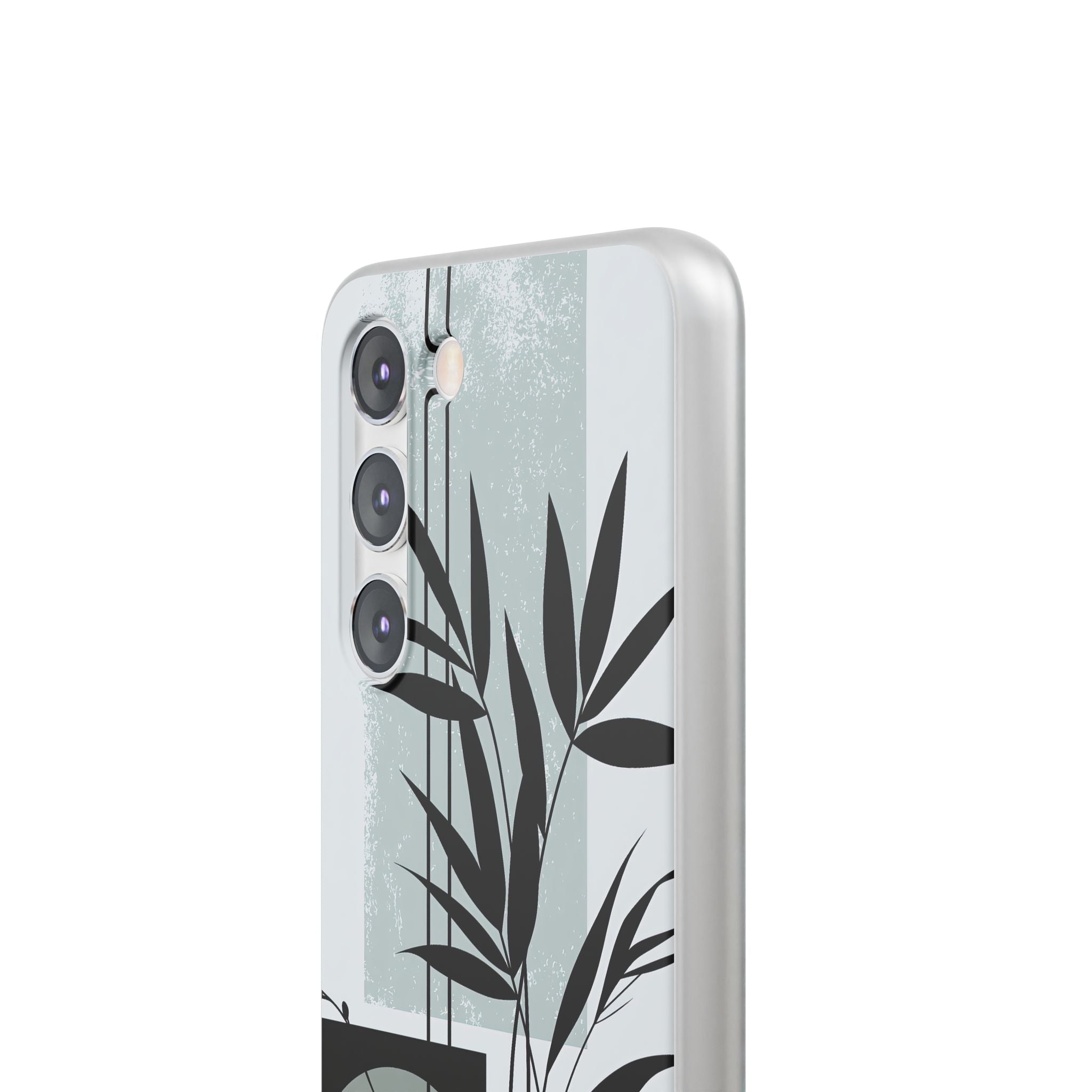 Grey Lite Phone Case for Samsung - Sage Bamboo Noir