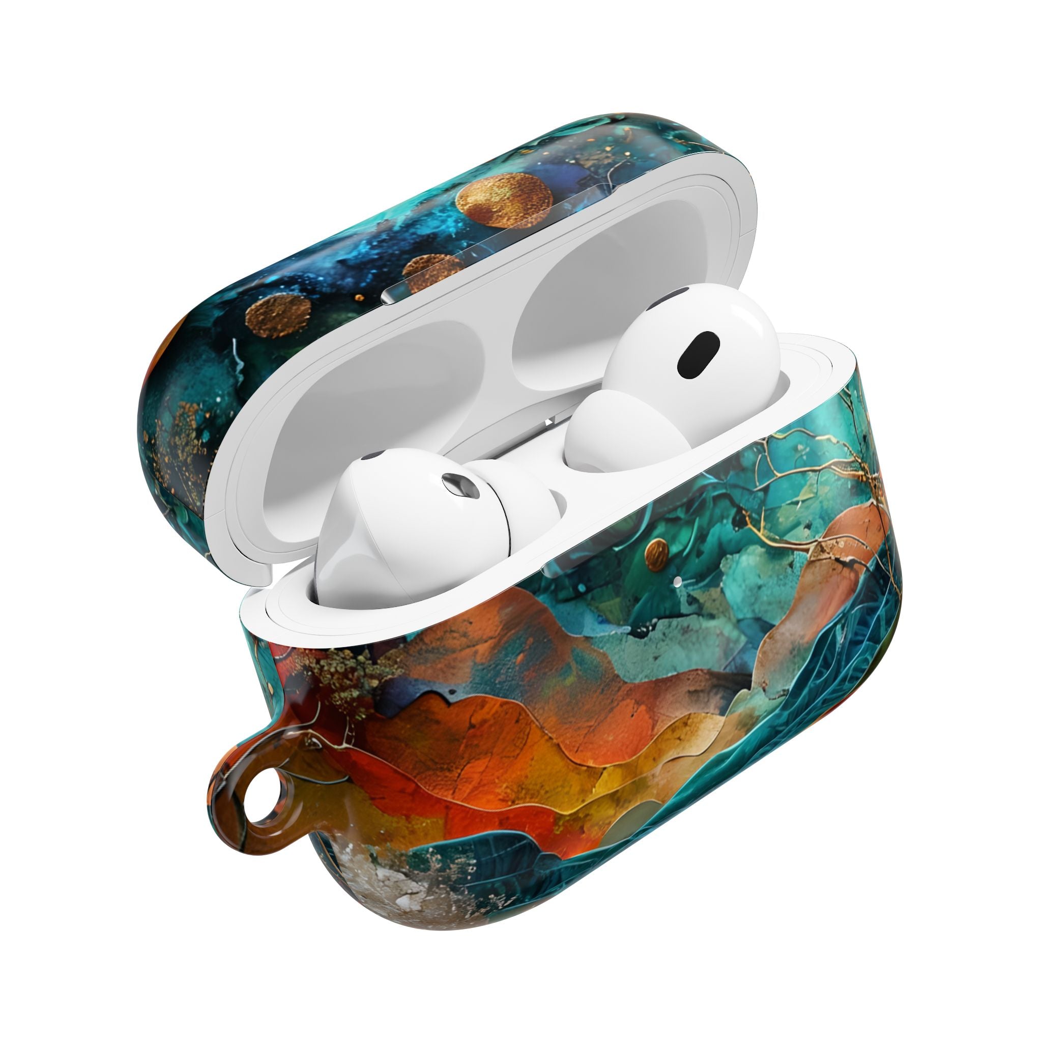 Solar Orbit Orange - AirPods Case