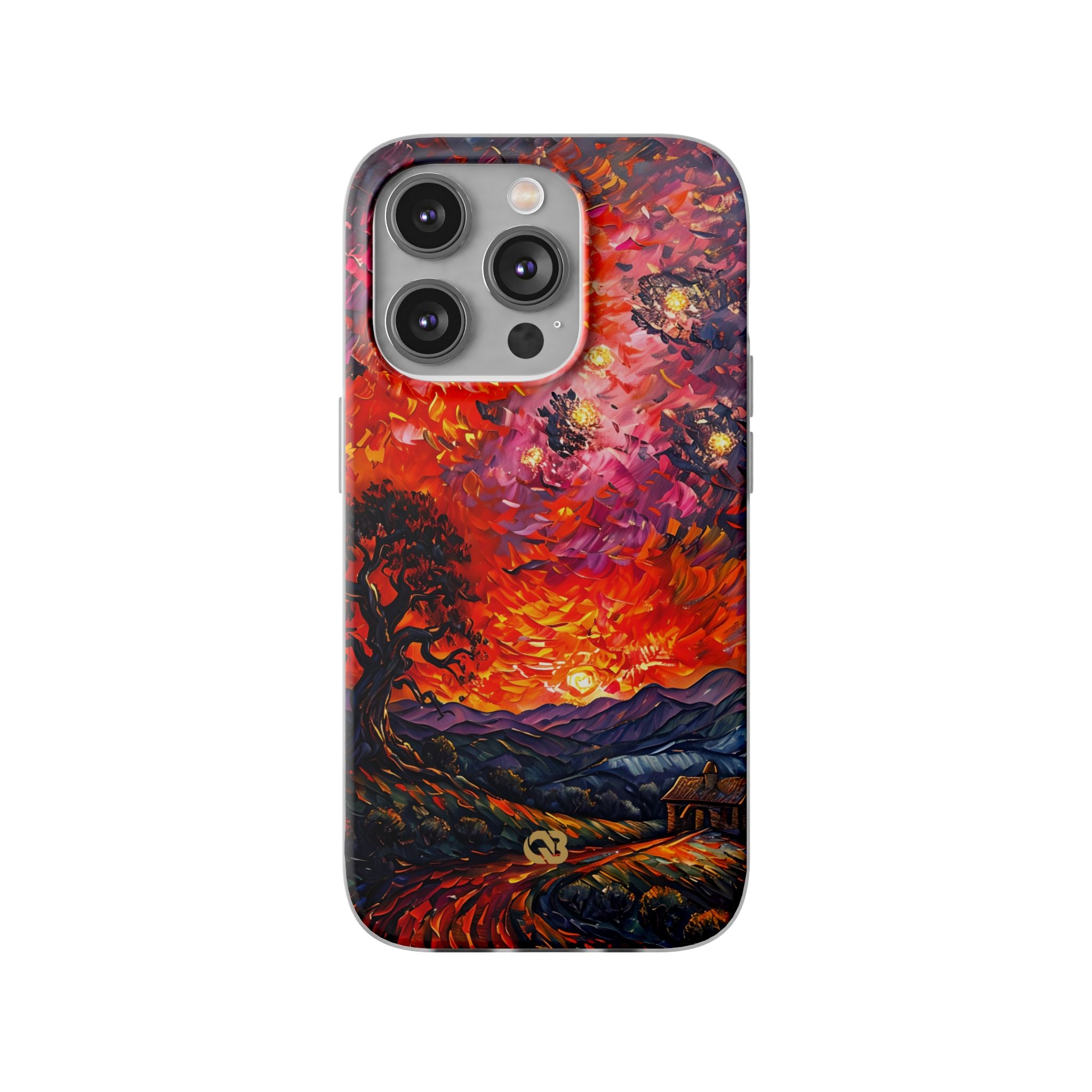 Molten Sky Tree · Soft Handyhülle für iPhone