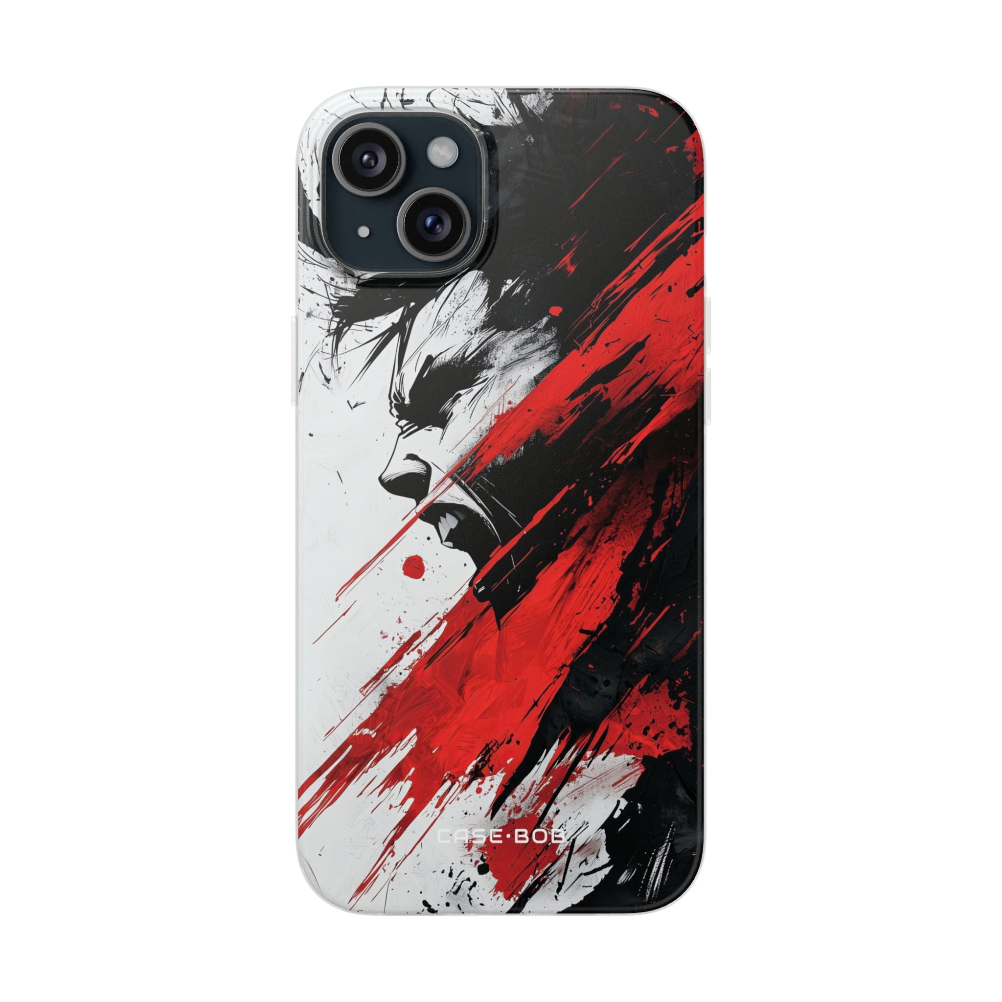 Yelling Profil Explosions iPhone 15 Plus Case - Soft